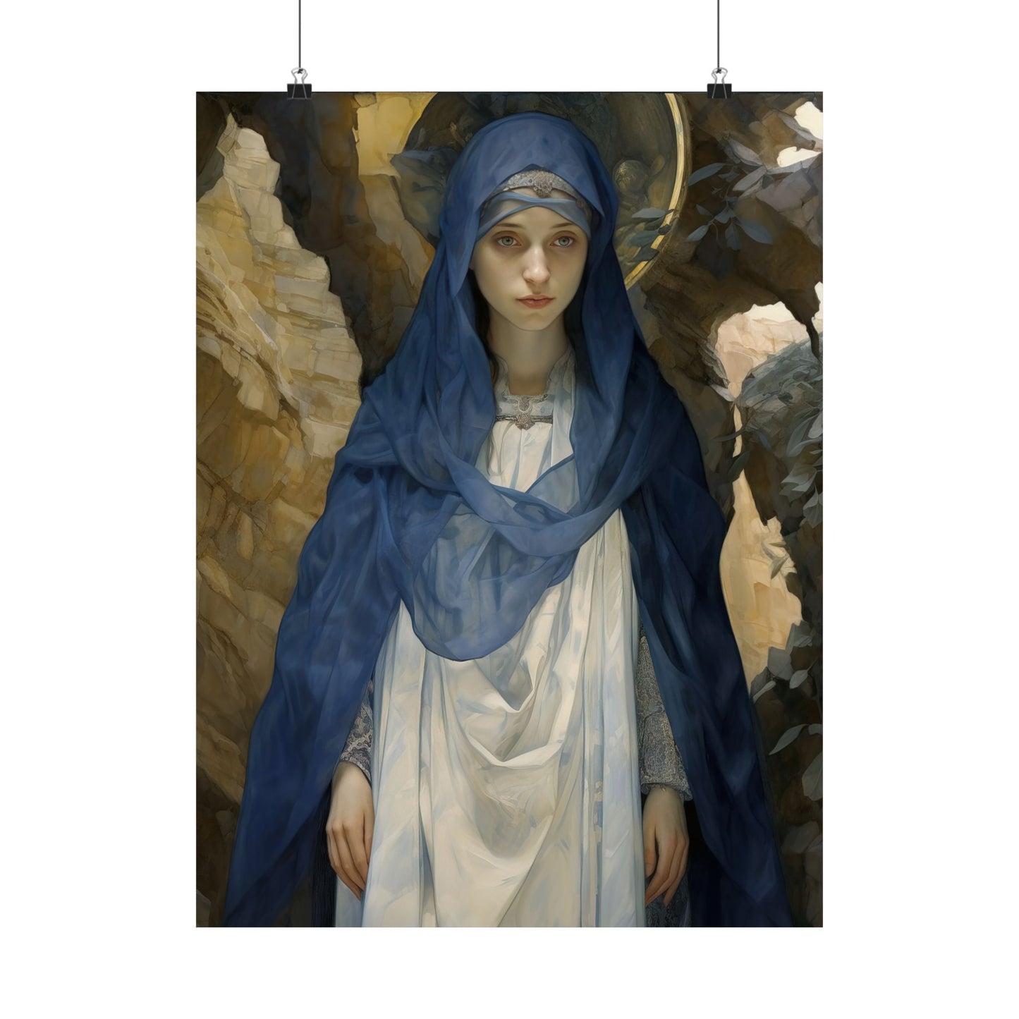 Saint Pelagia - Sanctified Souls Print - Multiple Sizes - Premium Matte Vertical Posters