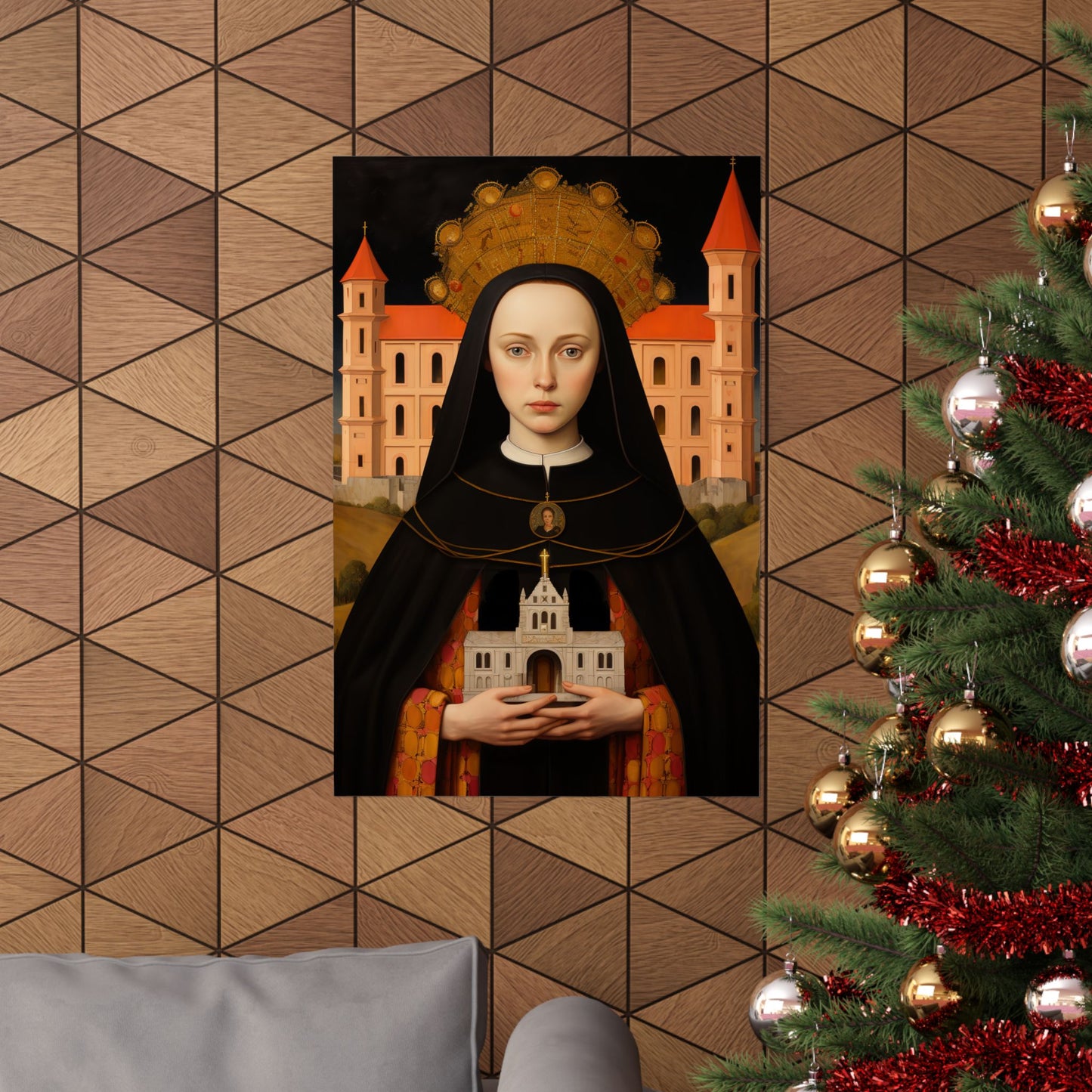 Saint Hedwig - Sanctified Souls Print - Multiple Sizes - Premium Matte Vertical Posters