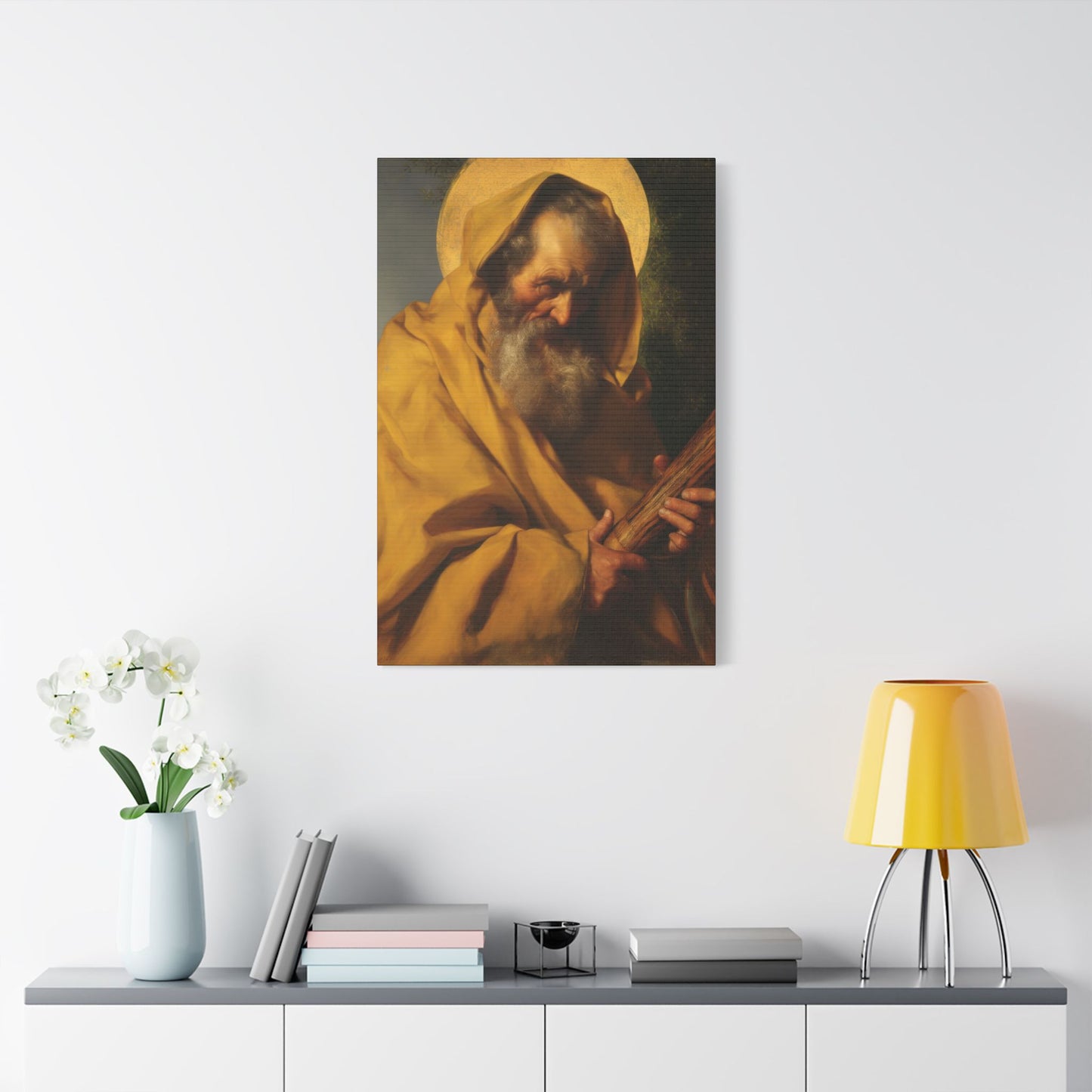 Saint James the Lesser - Apostle - Museum Wrapped Canvas - Print - Religious Art for your Home - Christian print - Prayer Room - Catholic