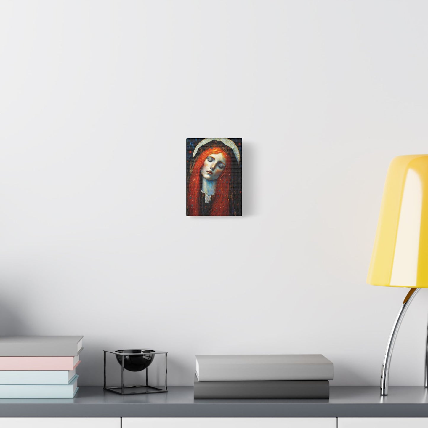 Embracing Grace - Saint Mary Magdalene Canvas Print - Multiple Sizes - Catholic Home art - Museum Wrapped Canvas - Sanctified Souls Print