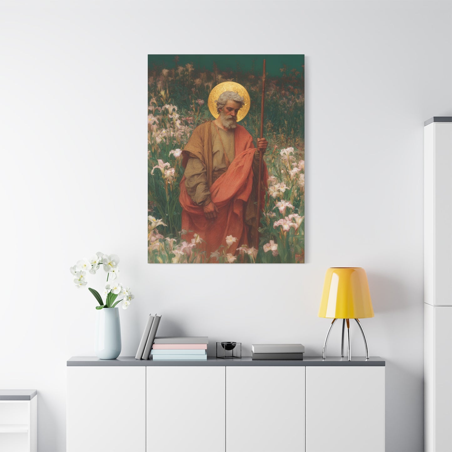 Saint James the Lesser -  Museum Wrapped Canvas - Sanctified Souls Print - Religious Art for your Home - Catholic Patron Saint Art