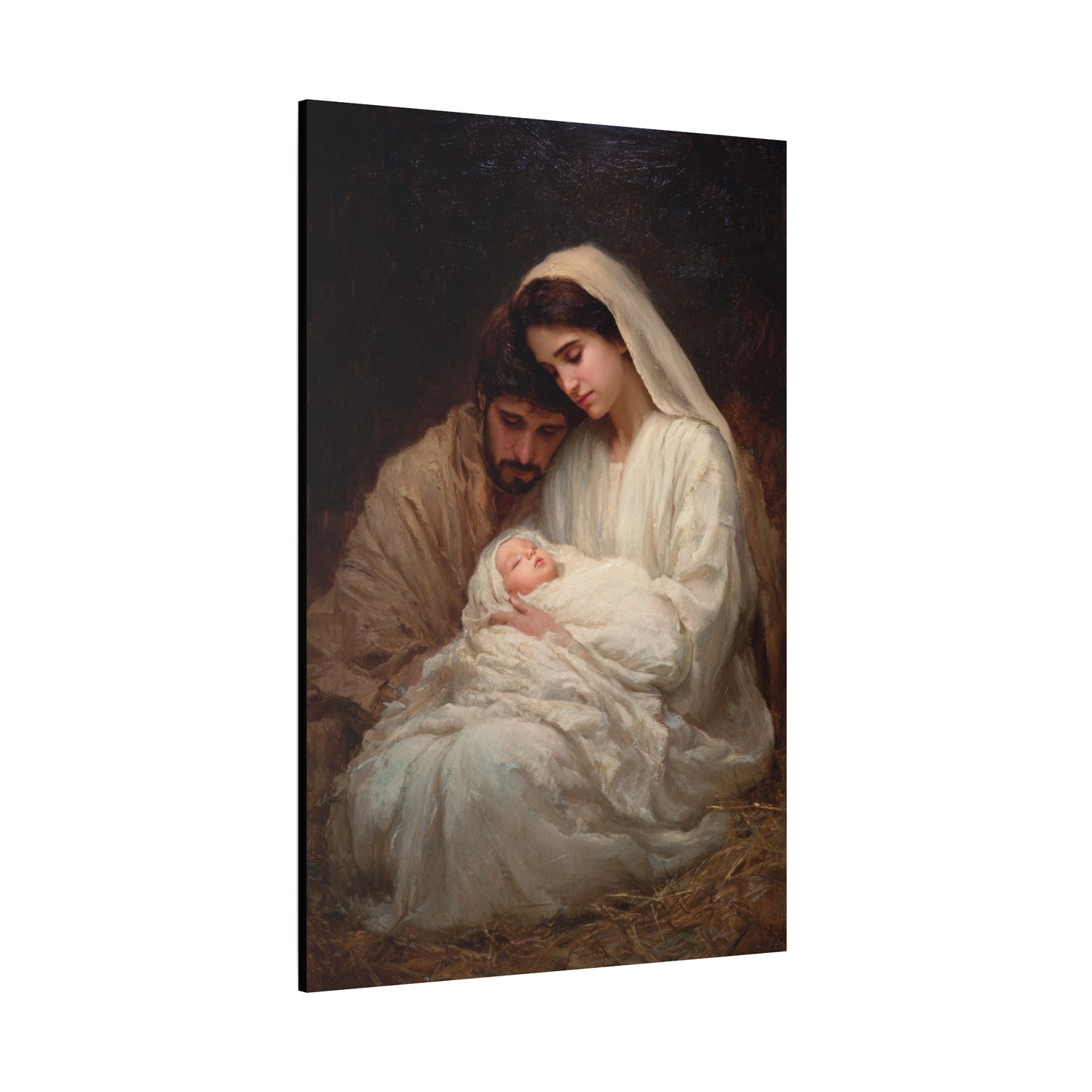 The Quiet Kingdom of the Holy Family - Gallery Wrapped Canvas - Print - Religious Art for your Home - Catholic