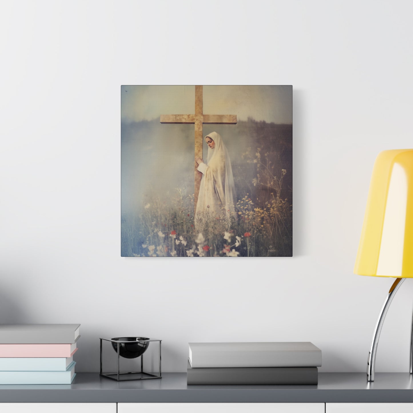 The Feast of the Exaltation of the Holy Cross - Multiple Sizes - Catholic Home art - Museum Wrapped Canvas - Sanctified Souls Print