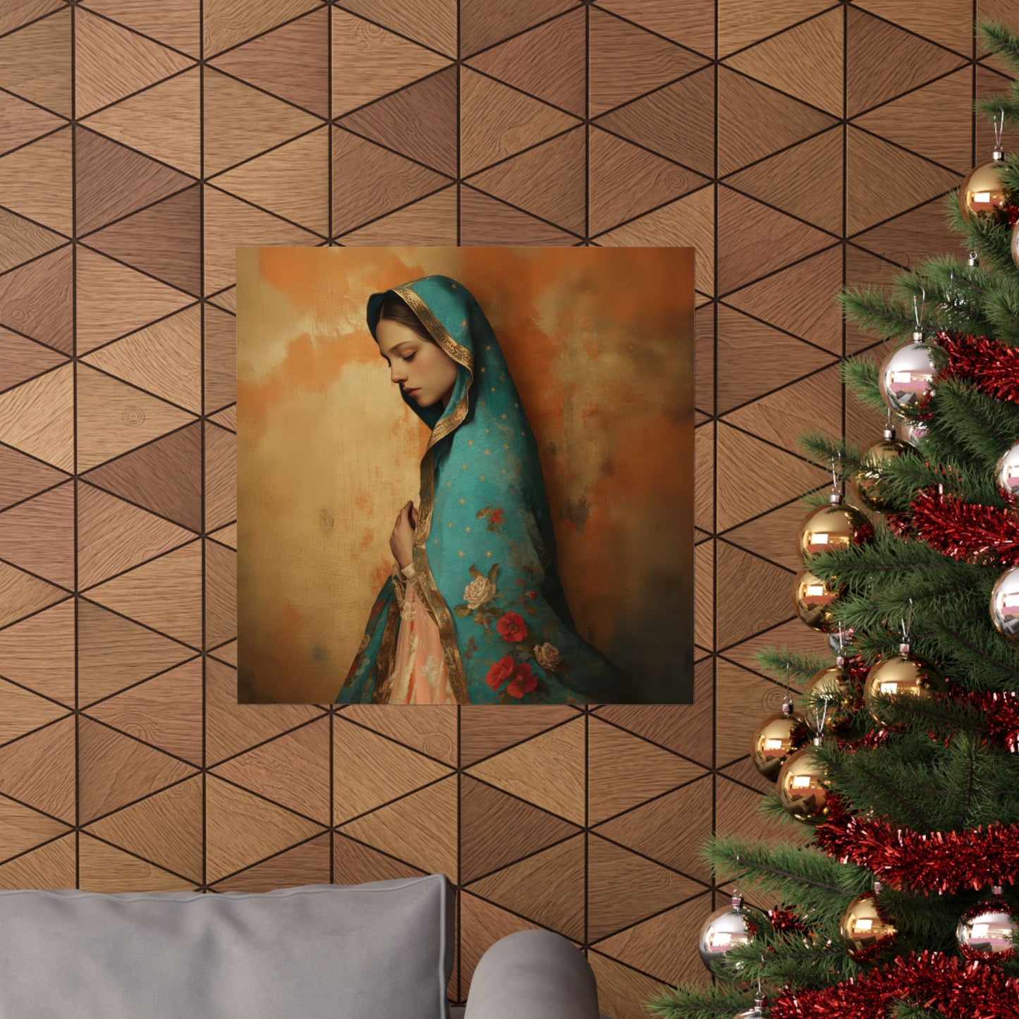 Our Lady of Guadalupe - Sanctified Souls Print - Multiple Sizes - Premium Matte Vertical Posters