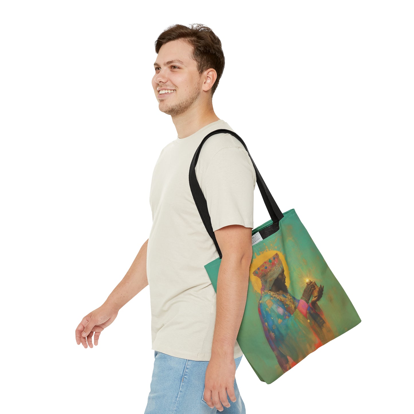 Balthazar and the Gift of Foretold Sorrow - 3 Wise Men - Tote Bag - Large Medium Small Faith Art Bag - Re usable Tote Purse - Double Sided