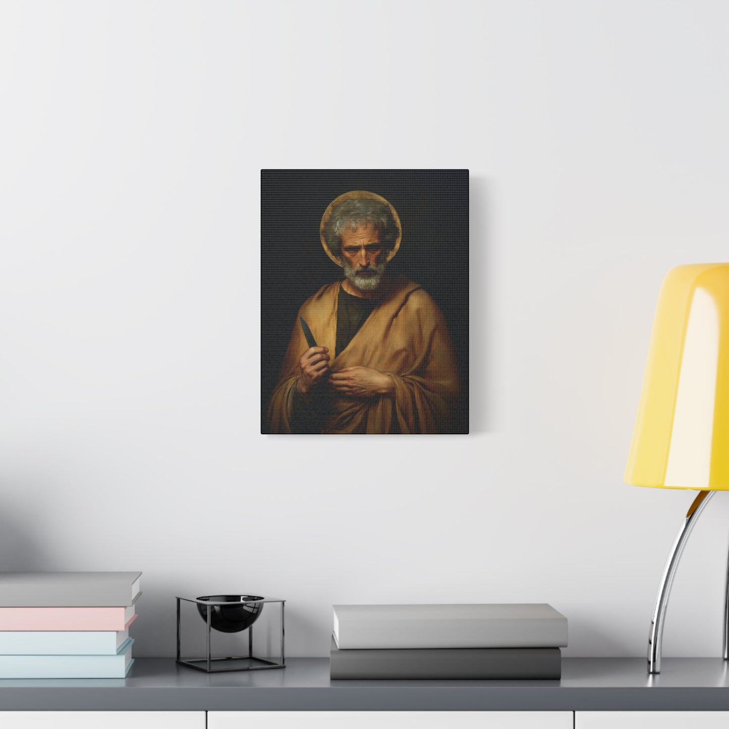 Saint Bartholomew the Apostle  - Gallery Wrapped Canvas - Print - Religious Art for your Home - Catholic