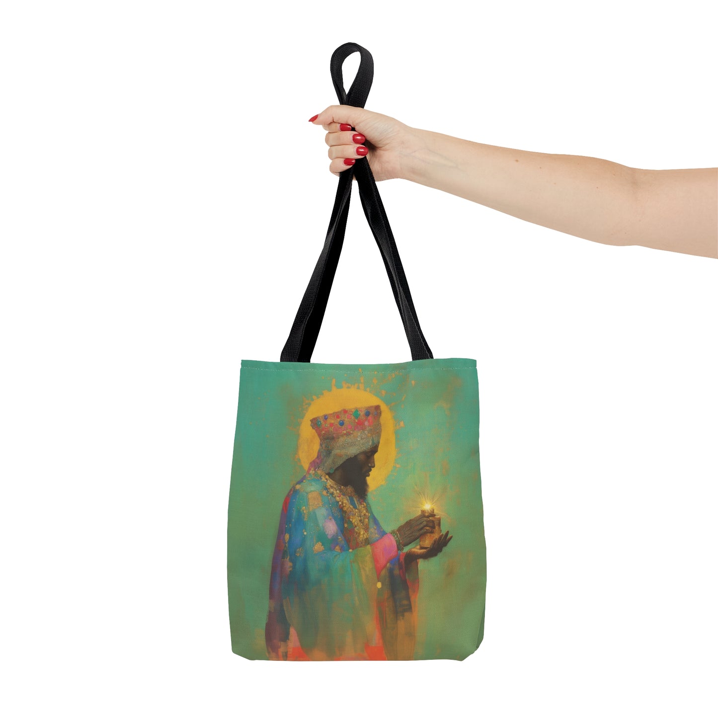 Balthazar and the Gift of Foretold Sorrow - 3 Wise Men - Tote Bag - Large Medium Small Faith Art Bag - Re usable Tote Purse - Double Sided