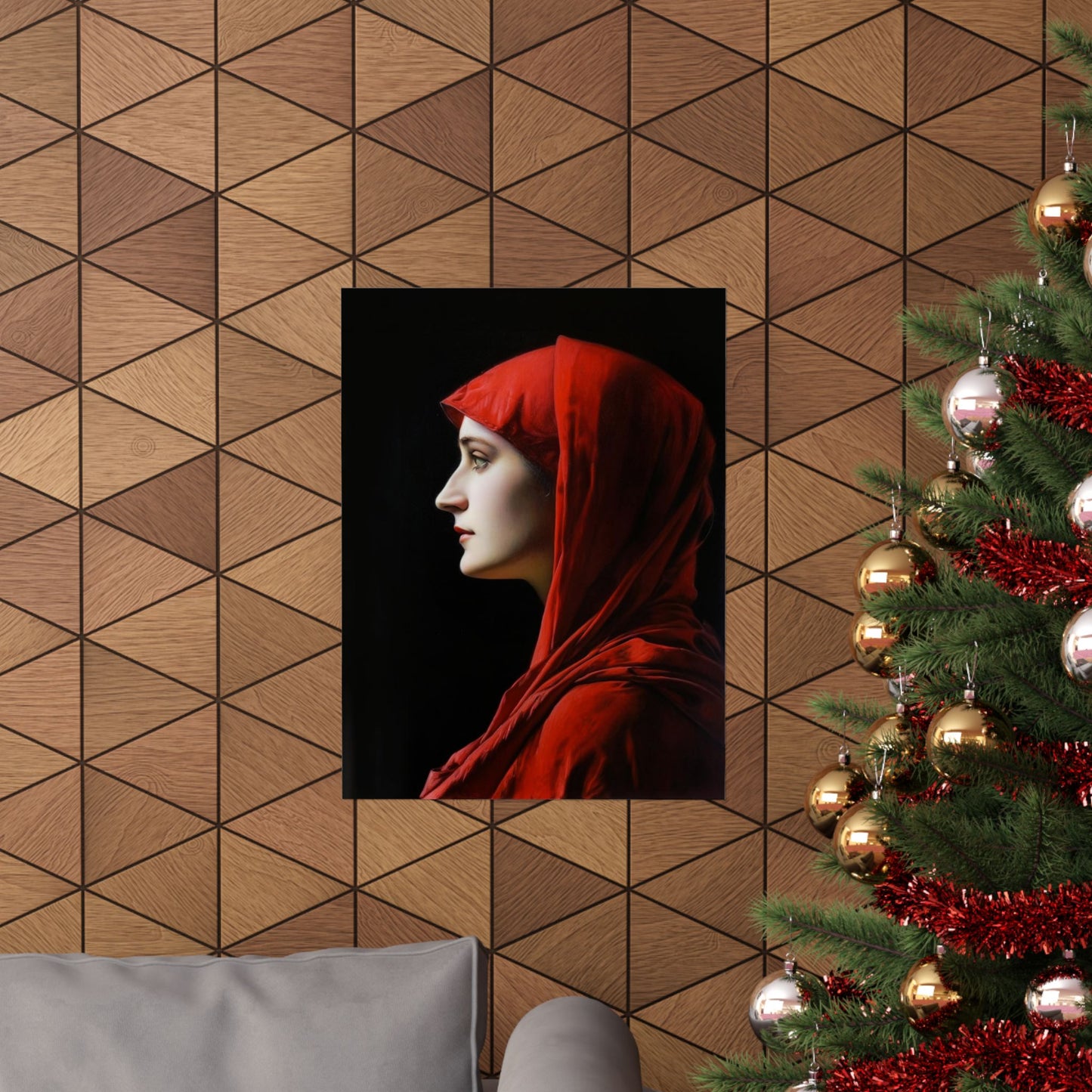 Saint Fabiola - Sanctified Souls Print - Multiple Sizes - Premium Matte Vertical Posters