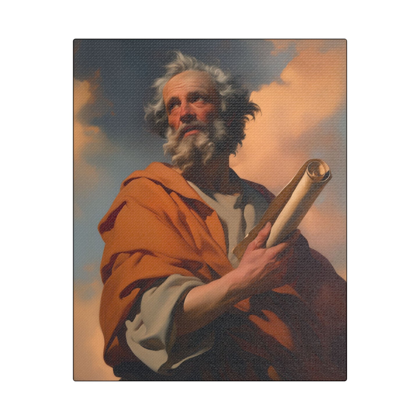 Saint Paul the Apostle-  Wrapped Canvas Print - Multiple Sizes - Catholic Home art Matte Canvas, Stretched