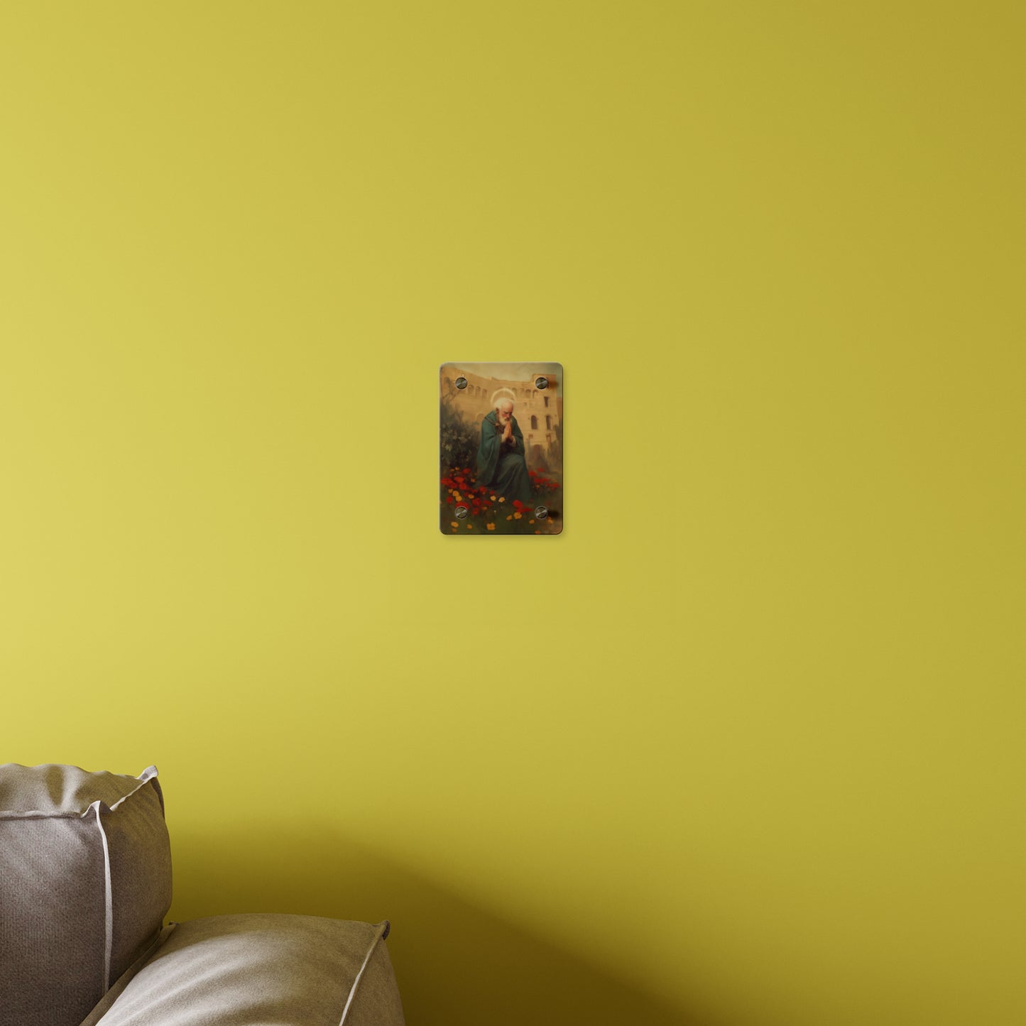 Saint Cyprian Wall Art Panel - Ready to Hang Acrylic Print - Catholic Saint Art - Patron Saint Print - Martyr Art