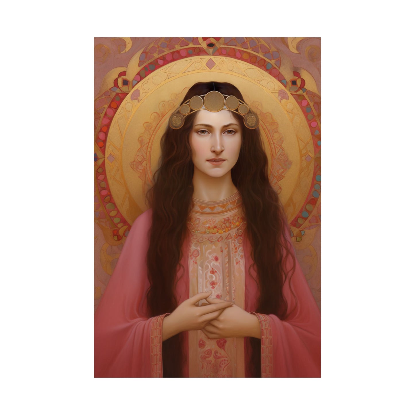 Saint Apollonia Print - Sanctified Souls Print - Multiple Sizes - Premium Matte Vertical Posters
