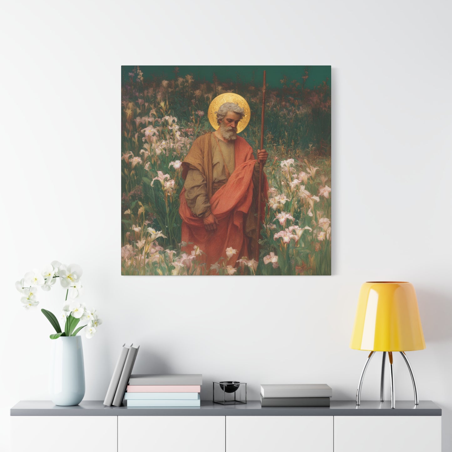 Saint James the Lesser -  Museum Wrapped Canvas - Sanctified Souls Print - Religious Art for your Home - Catholic Patron Saint Art