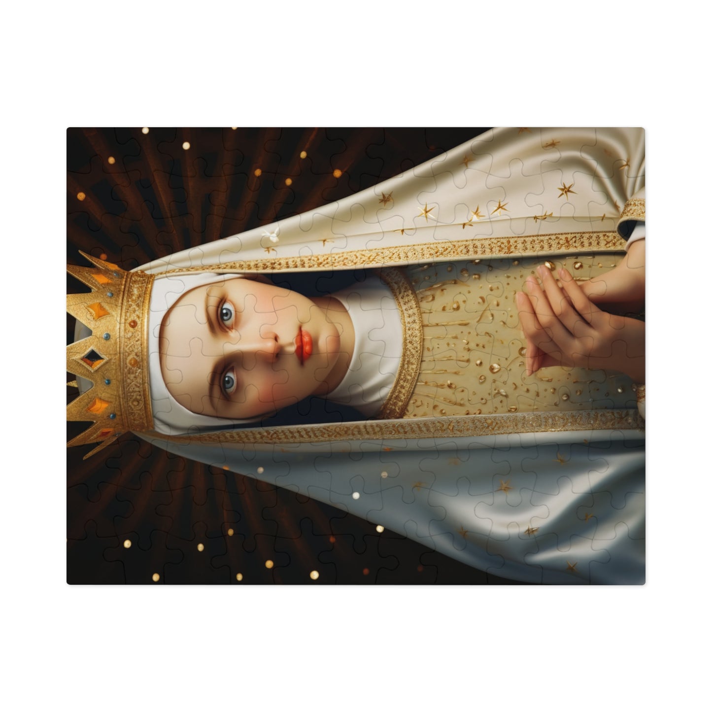 Saint Kinga of Poland - Puzzle and Keepsake Tin - Religious Jigsaw Puzzle (30, 110, 252, 500,1000-Piece) - Religious Puzzle