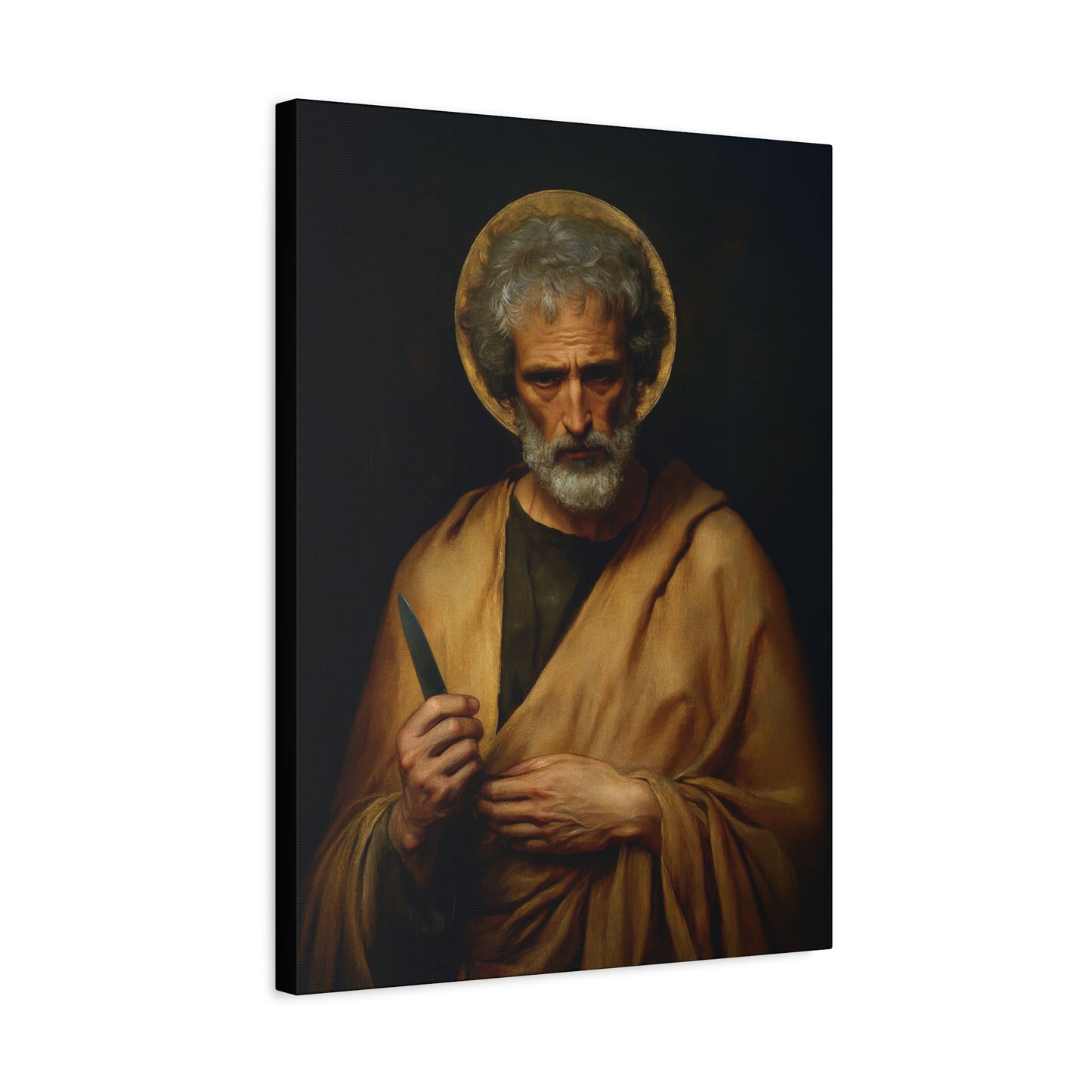 Saint Bartholomew the Apostle  - Gallery Wrapped Canvas - Print - Religious Art for your Home - Catholic