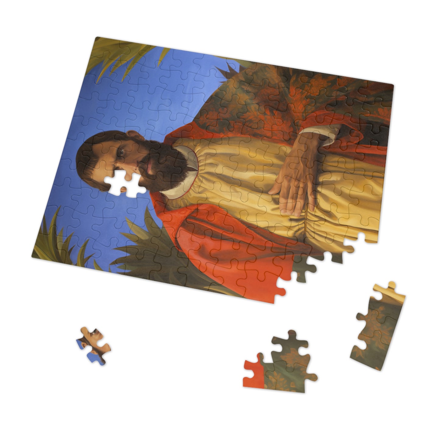 Saint Thomas the Apostle - Puzzle and Keepsake Tin - Jigsaw Puzzle (30, 110, 252, 500,1000-Piece) - Religious Puzzle