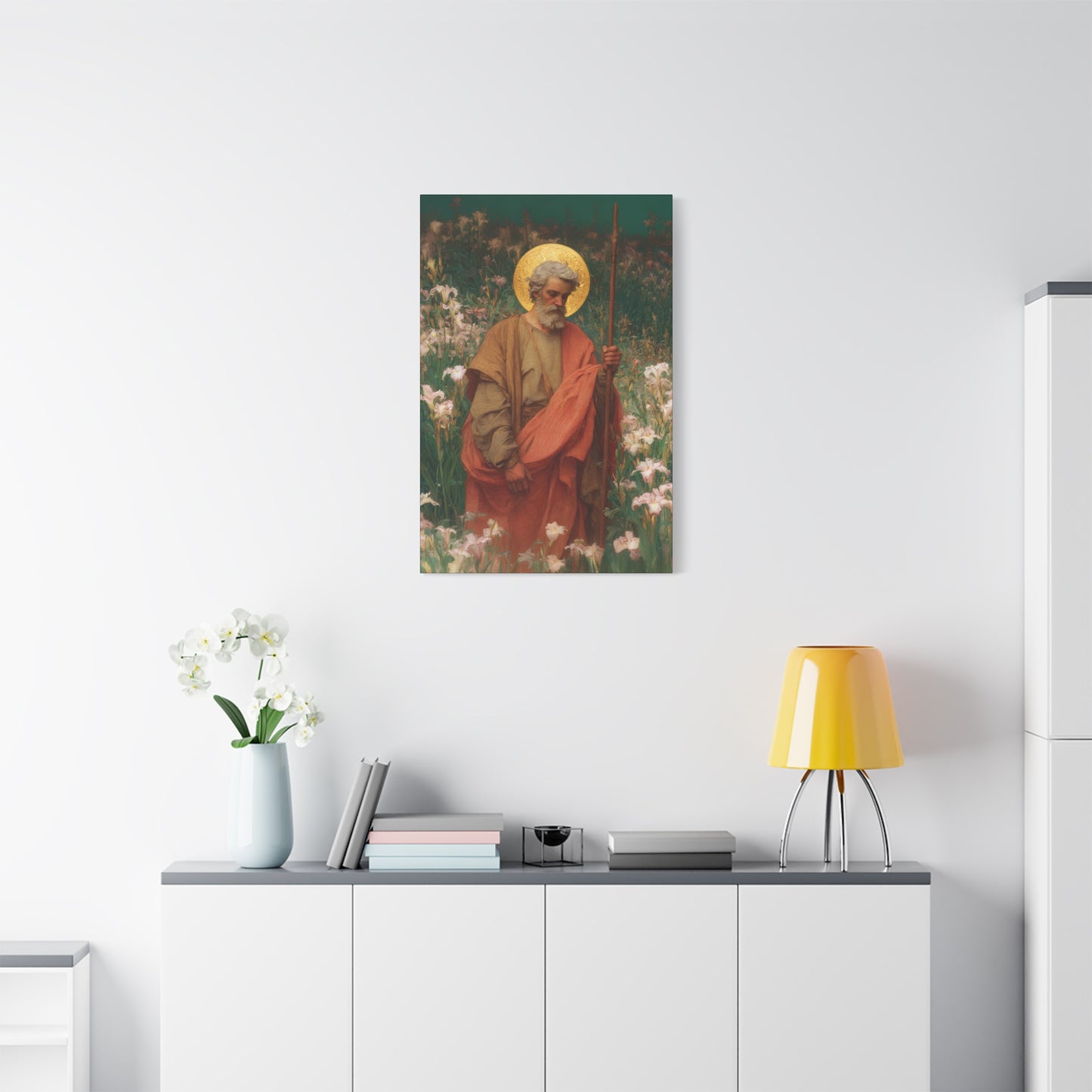 Saint James the Lesser -  Museum Wrapped Canvas - Sanctified Souls Print - Religious Art for your Home - Catholic Patron Saint Art