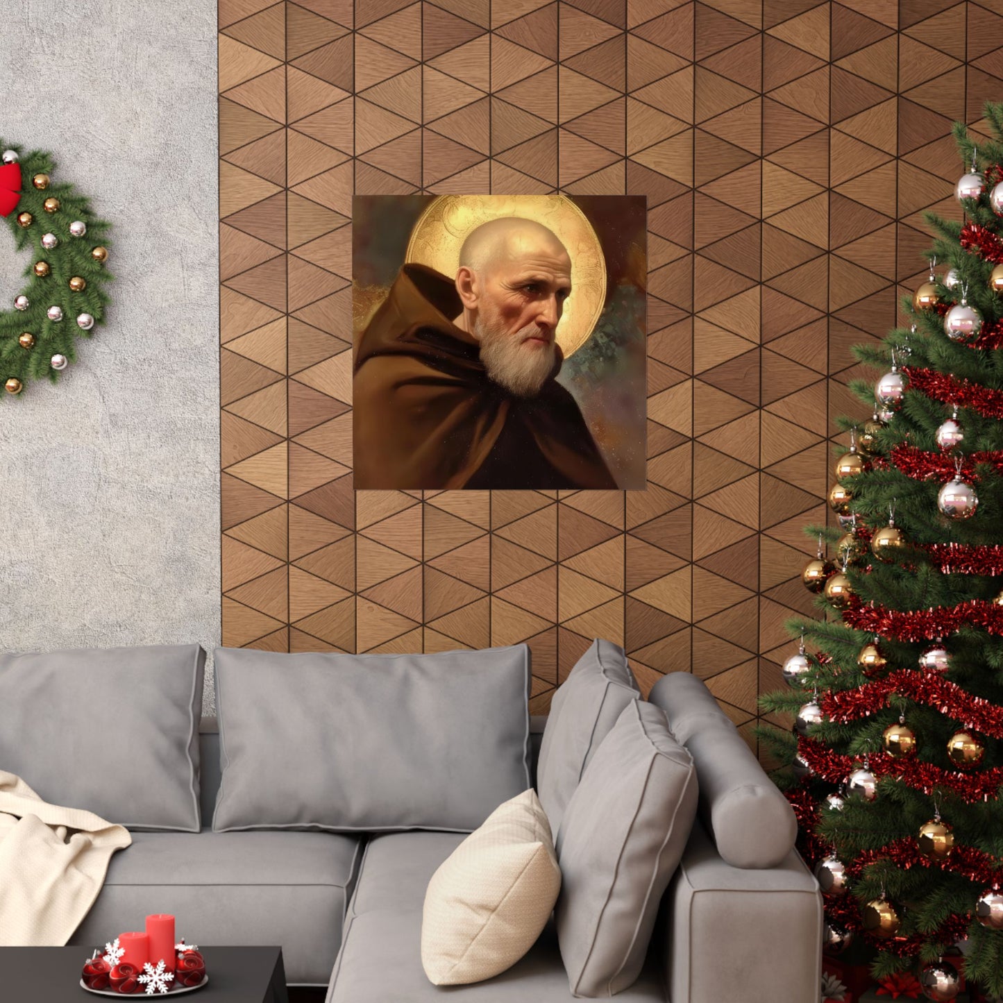Saint Ignatius of Laconi - Sanctified Souls Print - Multiple Sizes - Premium Matte Vertical Posters