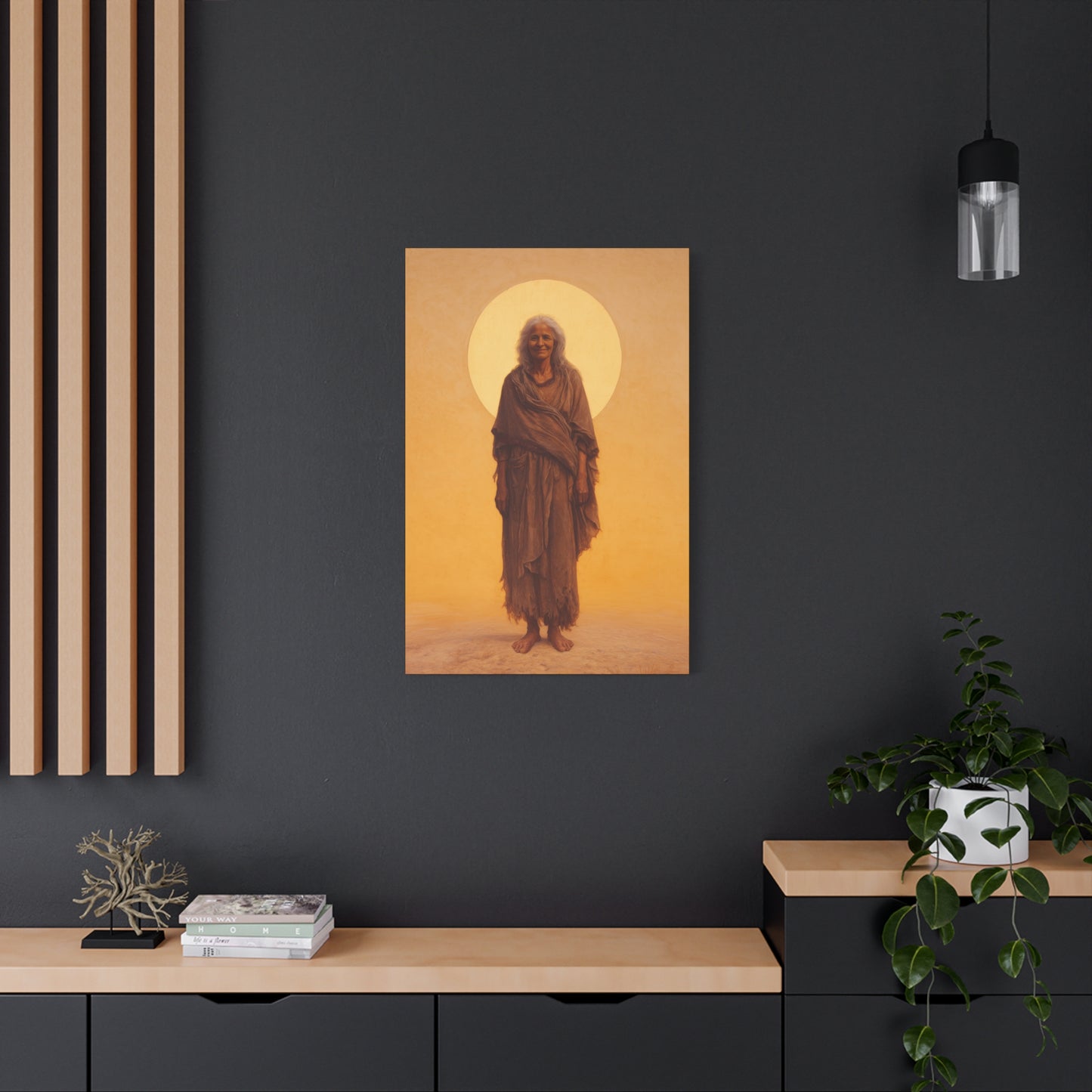 Saint Mary of Egypt - Desert Mother - Gallery Wrapped Canvas - Print - Religious Art for your Home - Catholic Art