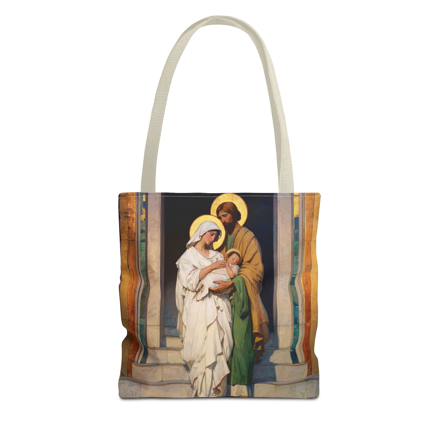 The Feast of the Presentation of the Lord - Holy Family - Tote Bag - Large Medium Small Faith Art Bag - Re-usable Tote Purse - Double Sided