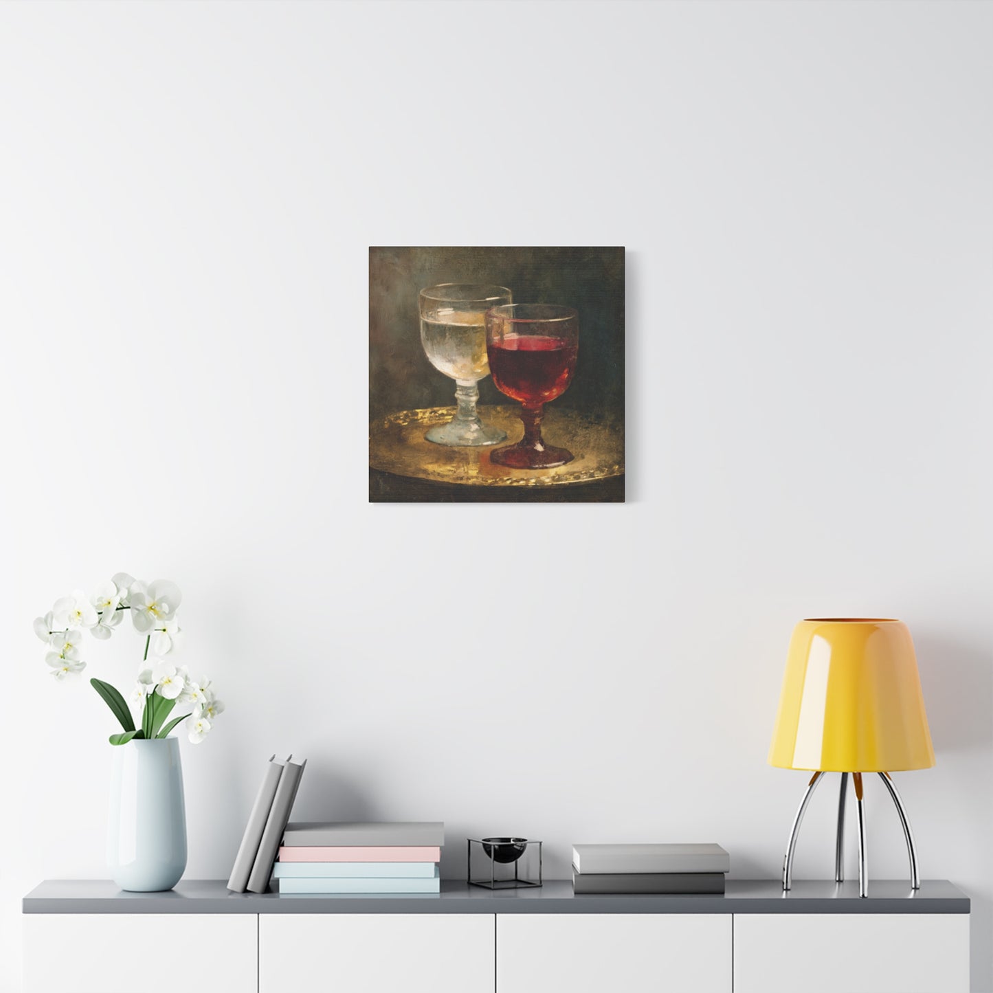 Cana and the Miracle of Abundance - Water into Wine - Gallery Wrapped Canvas - Print - Religious Art for your Home - Catholic Art Print