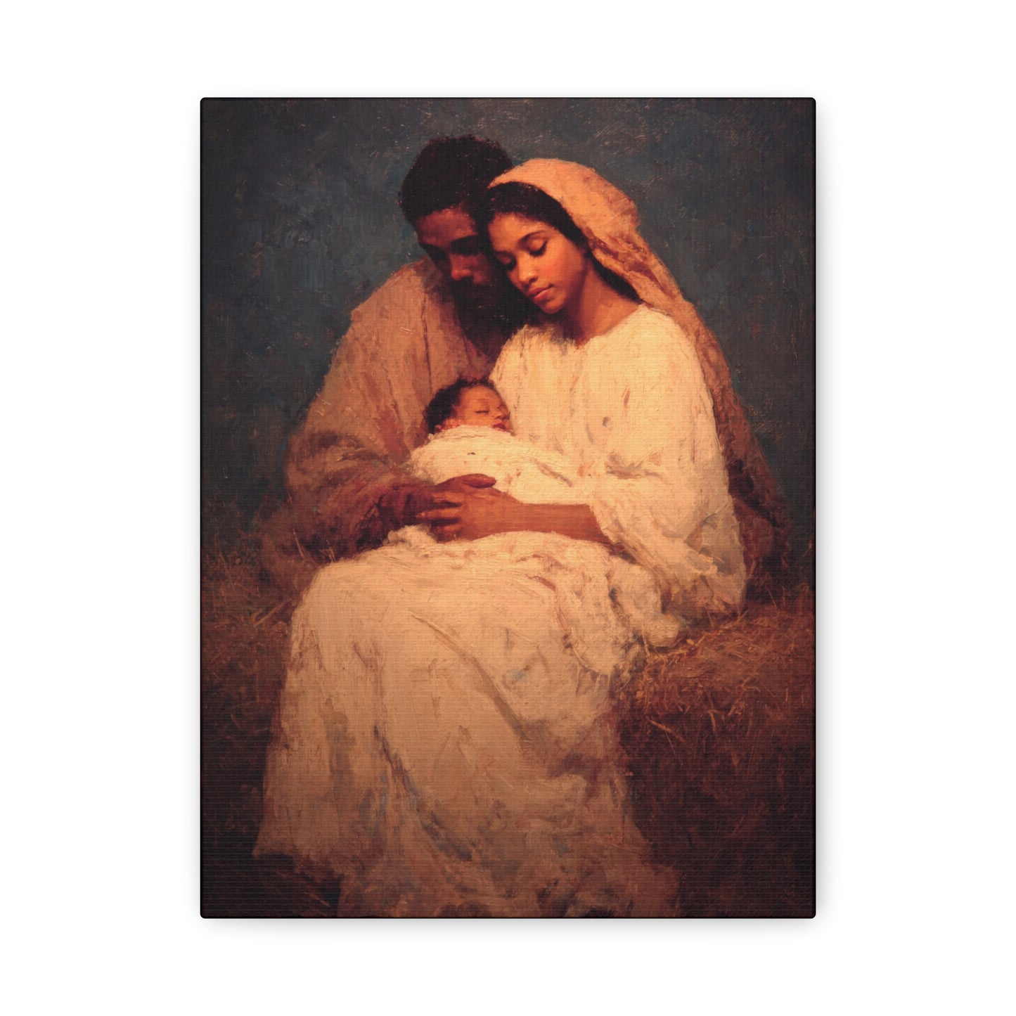 Love Made Visible in the Holy Family - Gallery Wrapped Canvas - Print - Religious Art for your Home - Catholic