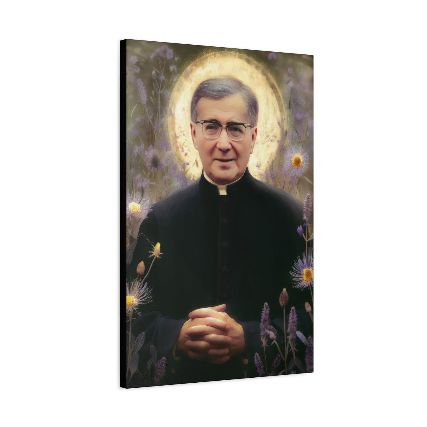 Saint Josemaría Escrivá - Museum Wrapped Canvas - Print - Religious Art for your Home - Christian print