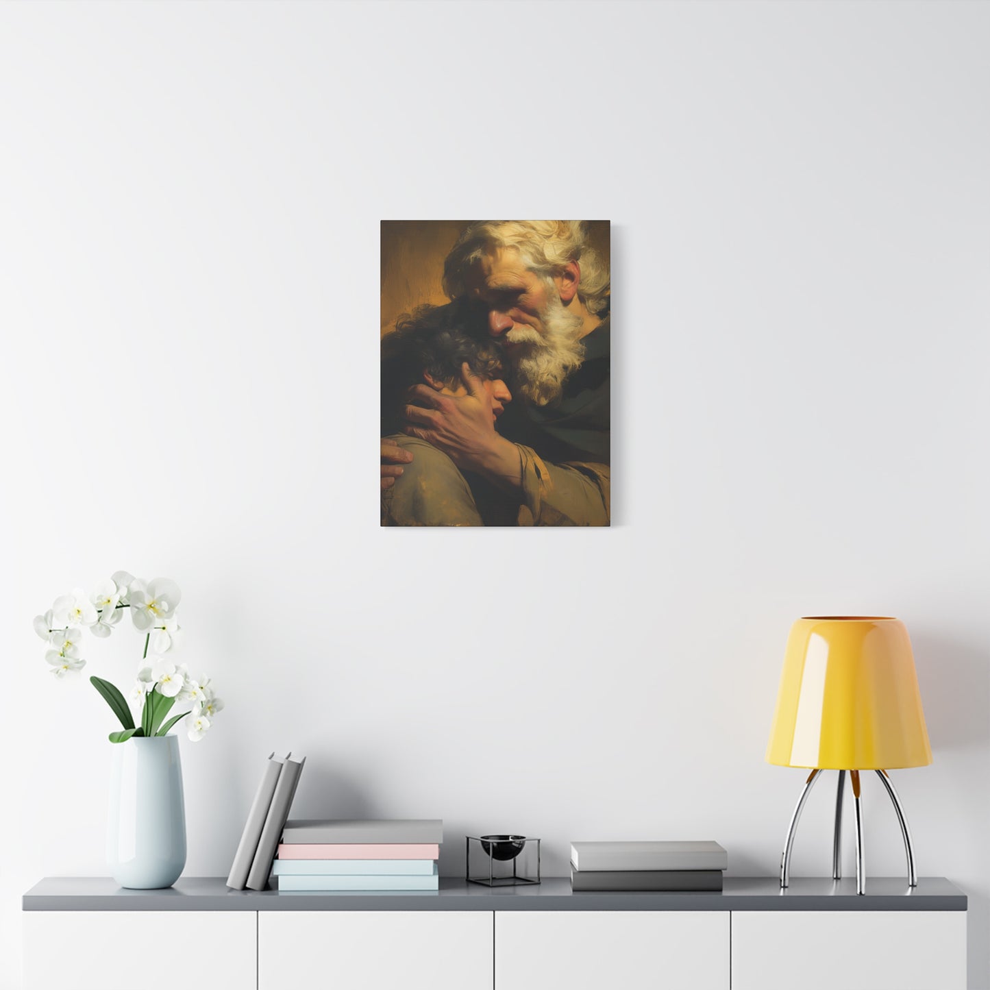 The Return of the Prodigal Son - Gallery Wrapped Canvas - Print - Religious Art for your Home - Catholic Art Print