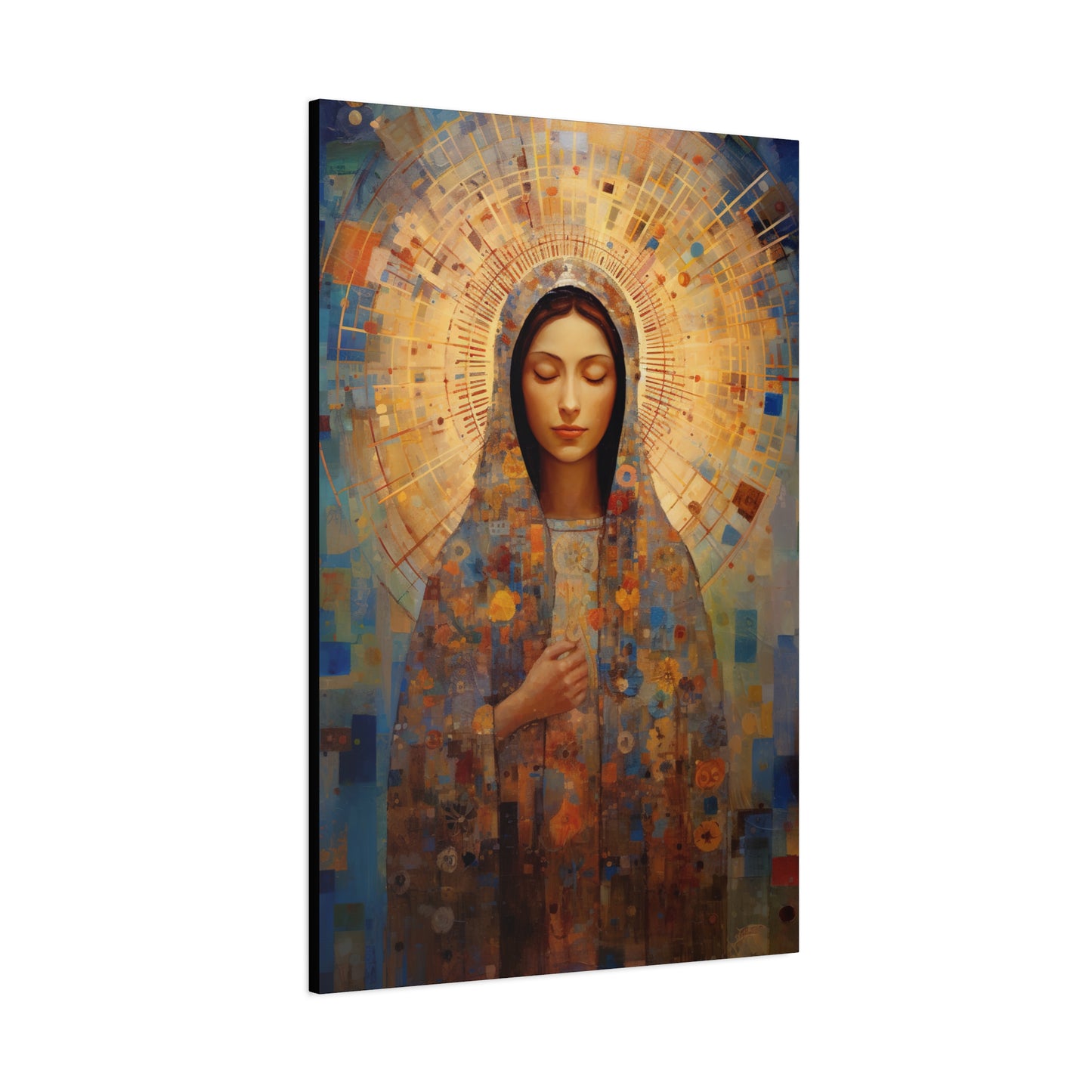 The Virgin of the Americas : Our Lady of Guadalupe Museum Wrapped Canvas Print - Multiple Sizes - Catholic Home art