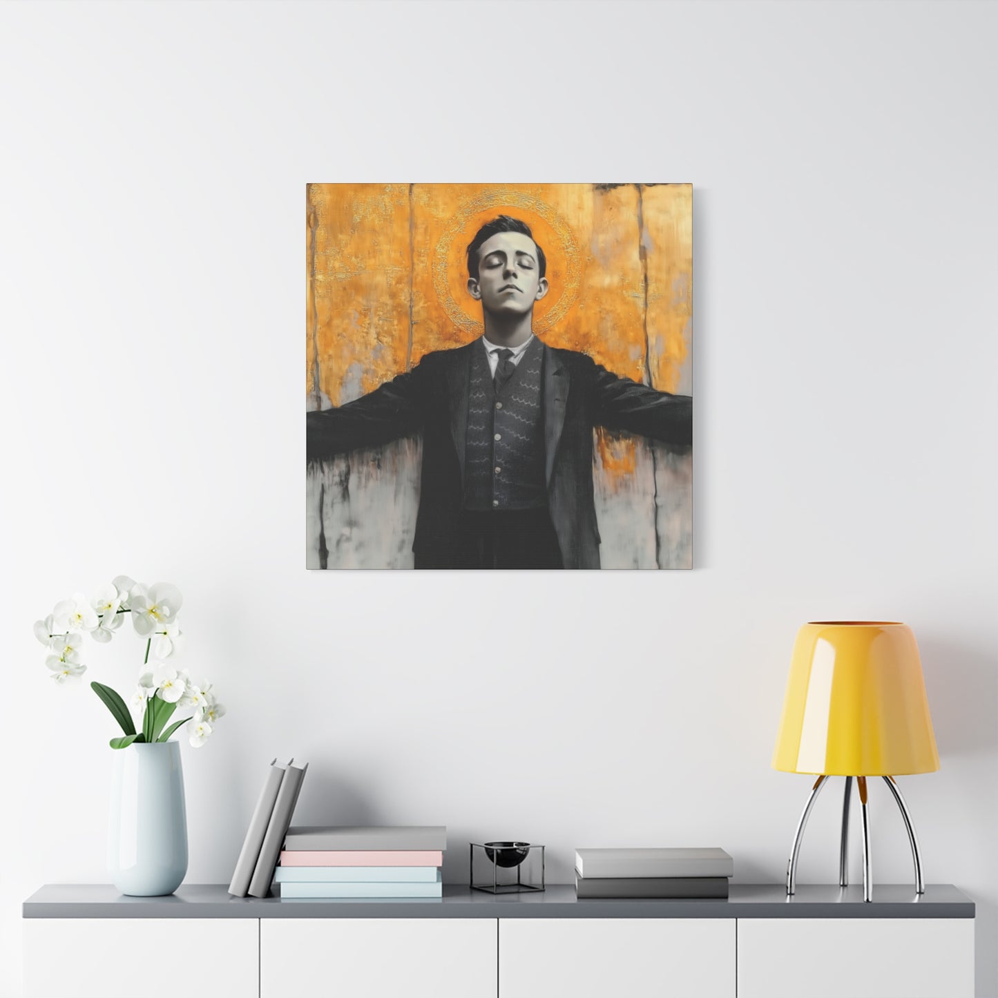 Blessed Miguel Pro- Gallery Wrapped Canvas - Print - Religious Art for your Home - Catholic Saint Art Print - Home Decor - Catholic Art