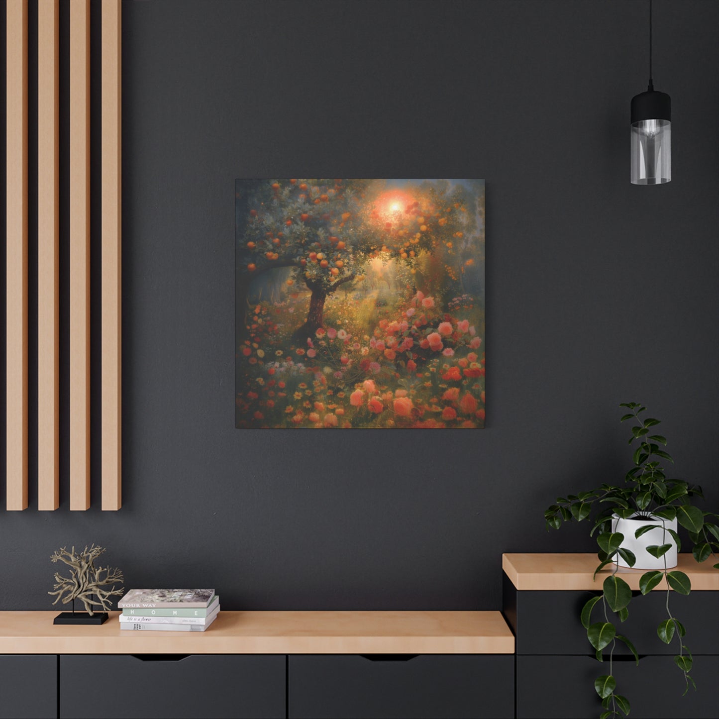 Eden in the Morning of the World - Gallery Wrapped Canvas - Print - Religious Art for your Home - Catholic Art