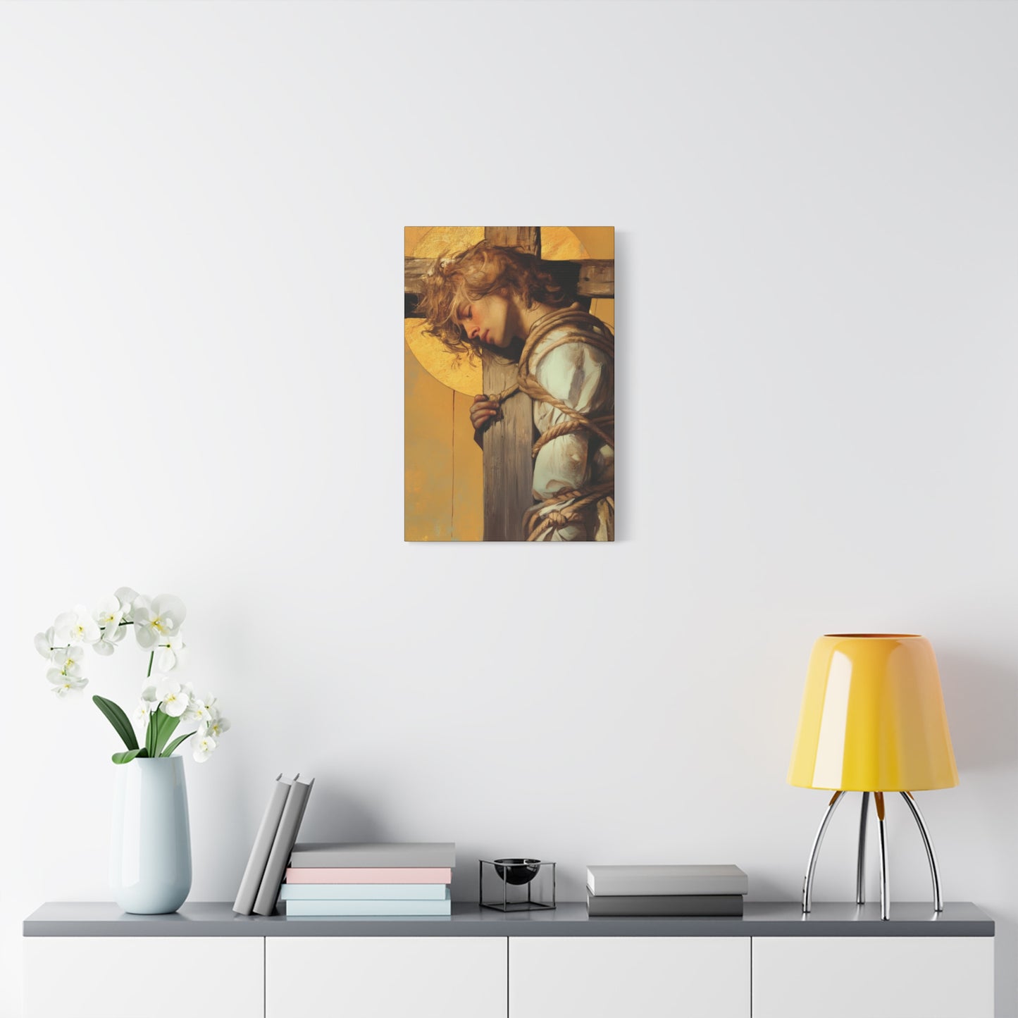 Saint Dismus, The 'Good Thief' - Gallery Wrapped Canvas - Print - Religious Art for your Home - Catholic Art