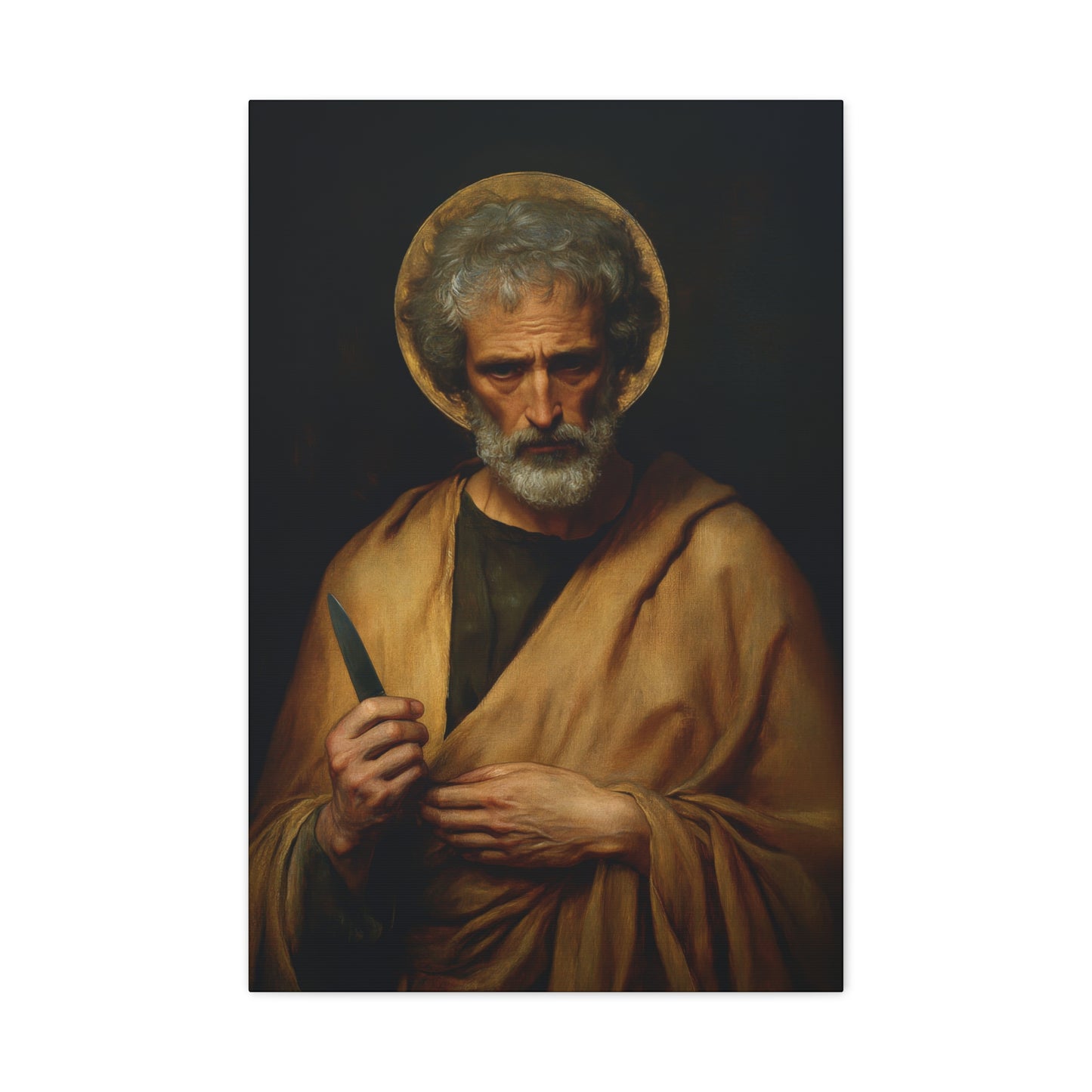 Saint Bartholomew the Apostle  - Gallery Wrapped Canvas - Print - Religious Art for your Home - Catholic