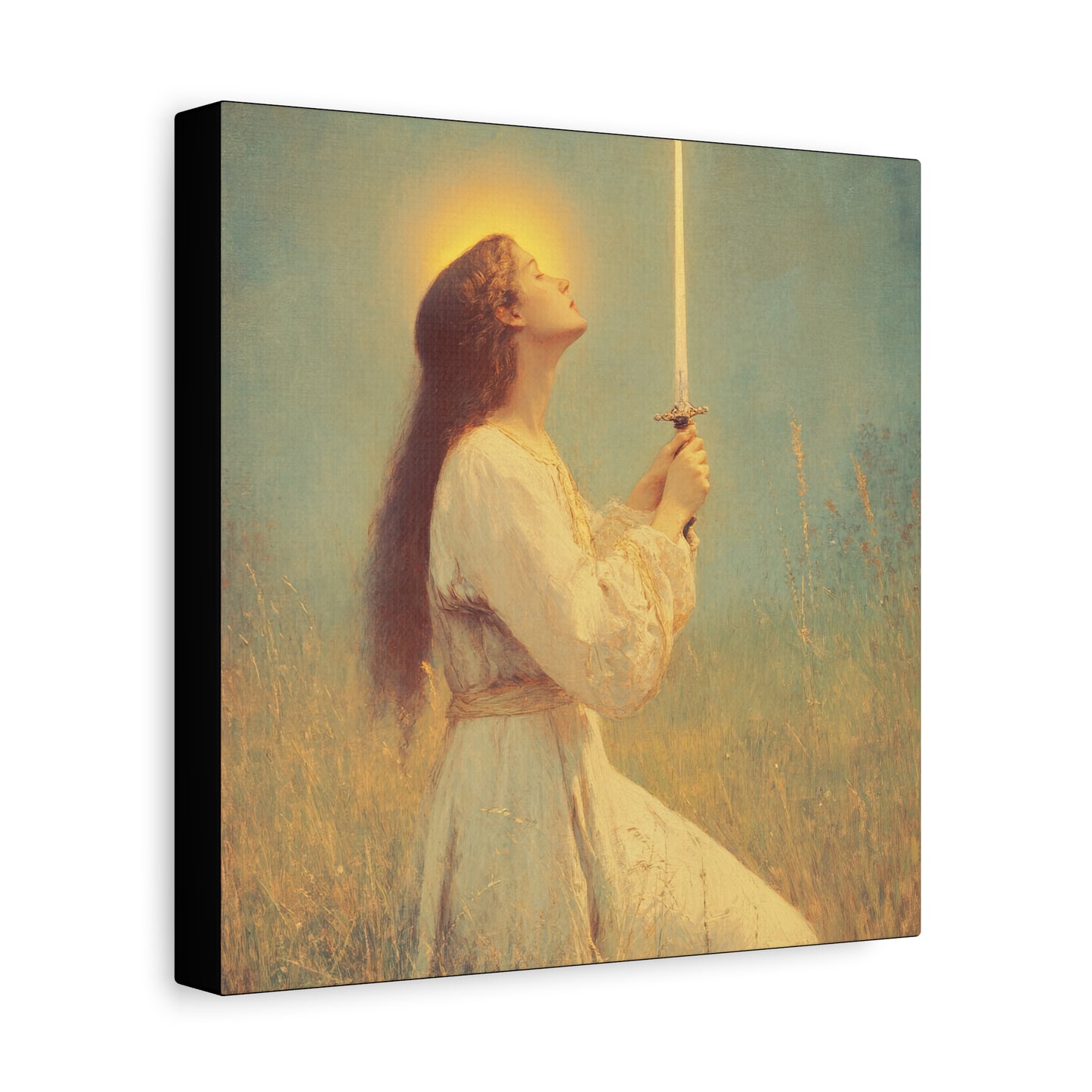 St. Joan of Arc - Catholic Saint Canvas Print