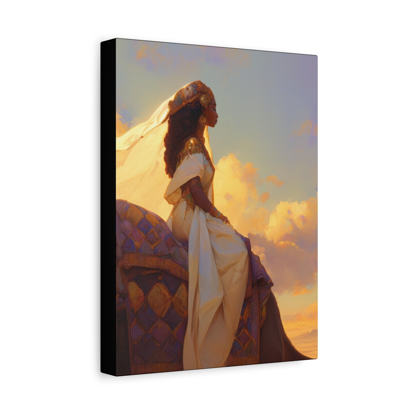 Queen of Sheba - Gallery Wrapped Canvas - Print - Religious Art for your Home - Catholic Art