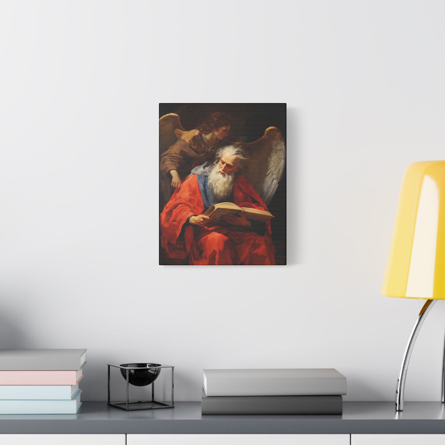 Saint Matthew the Apostle - Museum Wrapped Canvas - Sanctified Souls Print - Religious Art for your Home
