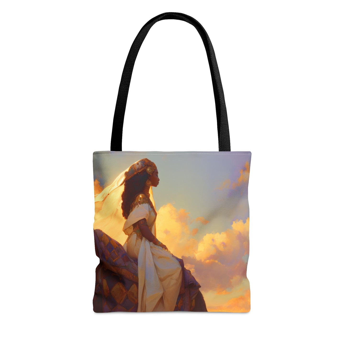 Queen of Sheba - Tote Bag - Large Medium Small Faith Art Bag - Catholic Faith Purse