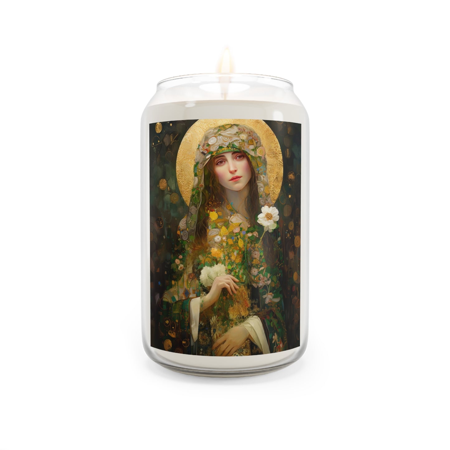 Saint Regina - Scented Prayer Candle, 13.75oz - Tall Size - Religious Prayer Candle - Catholic Art