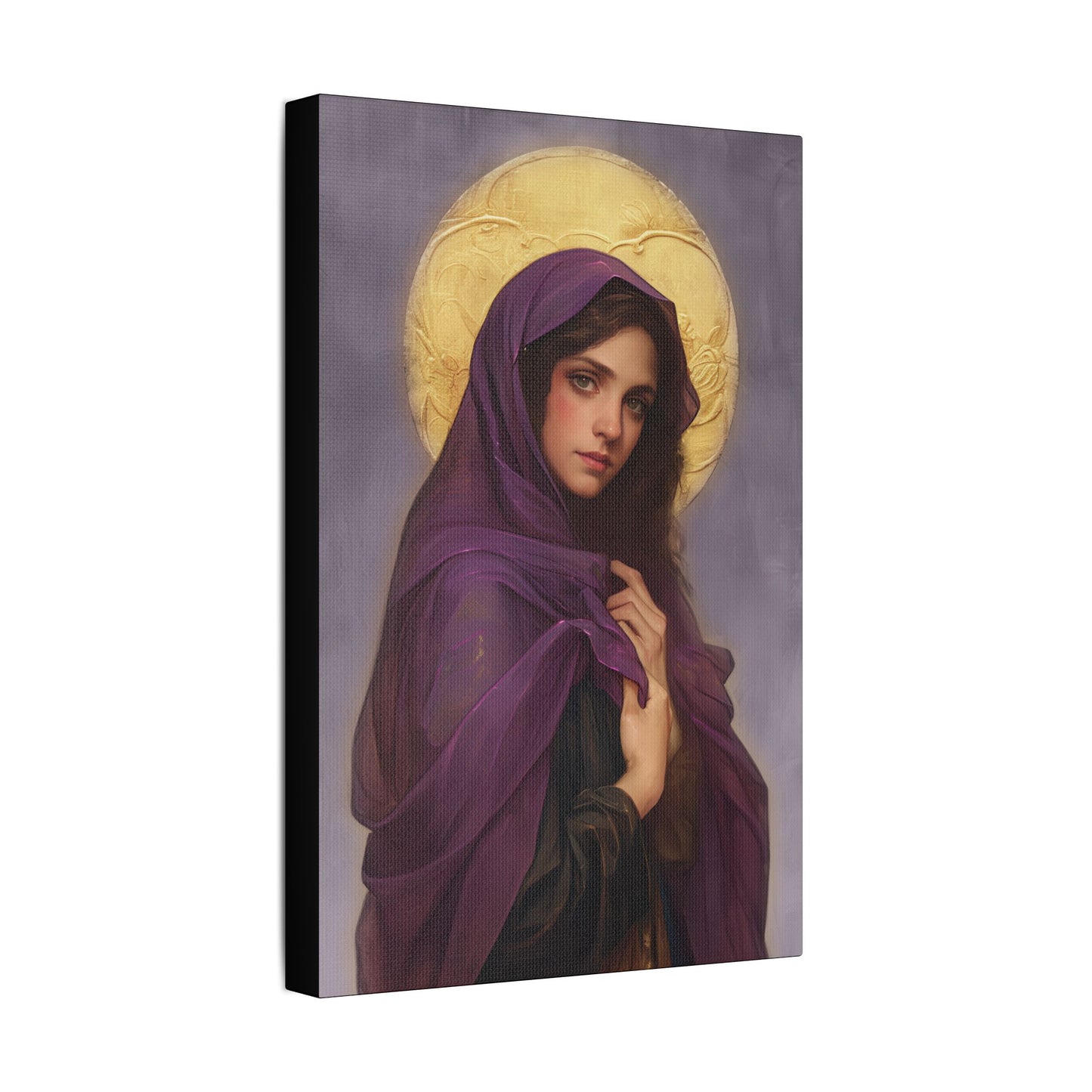 Saint Lydia Purpuraria / Lydia of Thyatira  - Museum Wrapped Canvas - Print - Religious Art for your Home - Christian print - Religious
