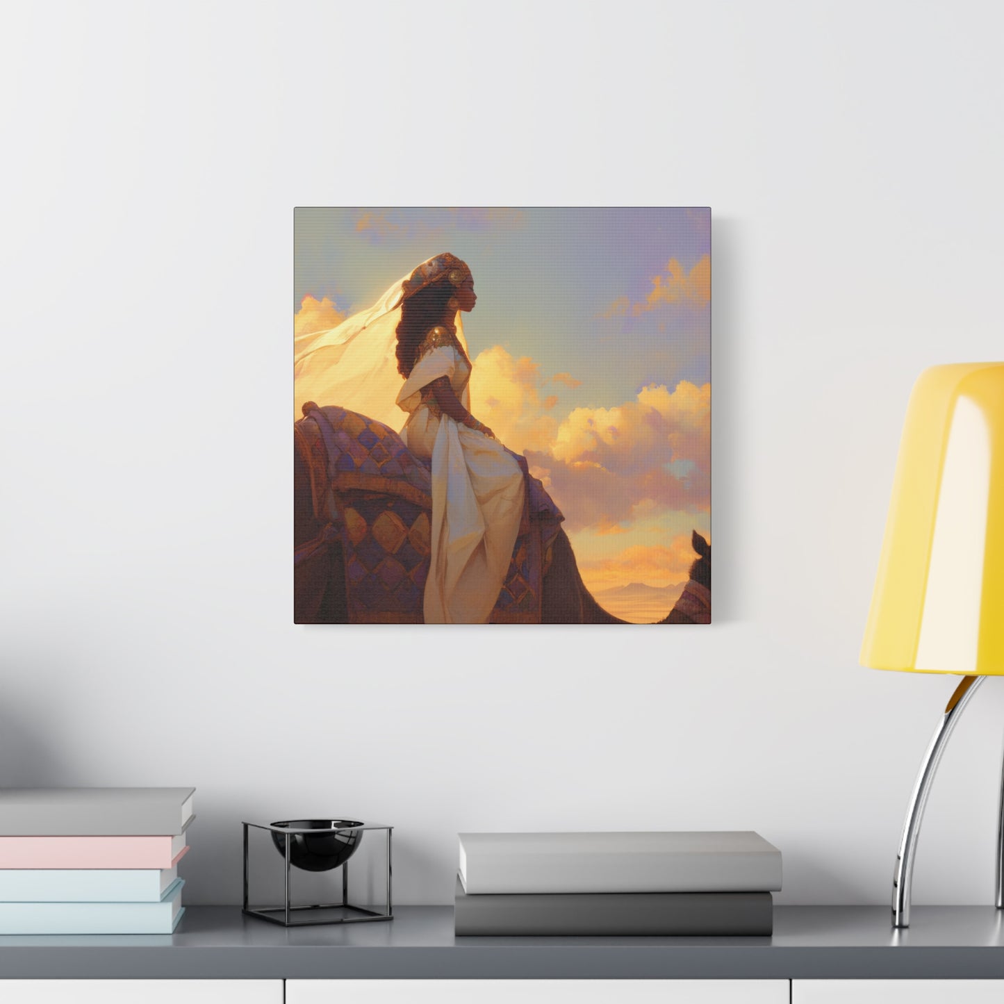 Queen of Sheba - Gallery Wrapped Canvas - Print - Religious Art for your Home - Catholic Art
