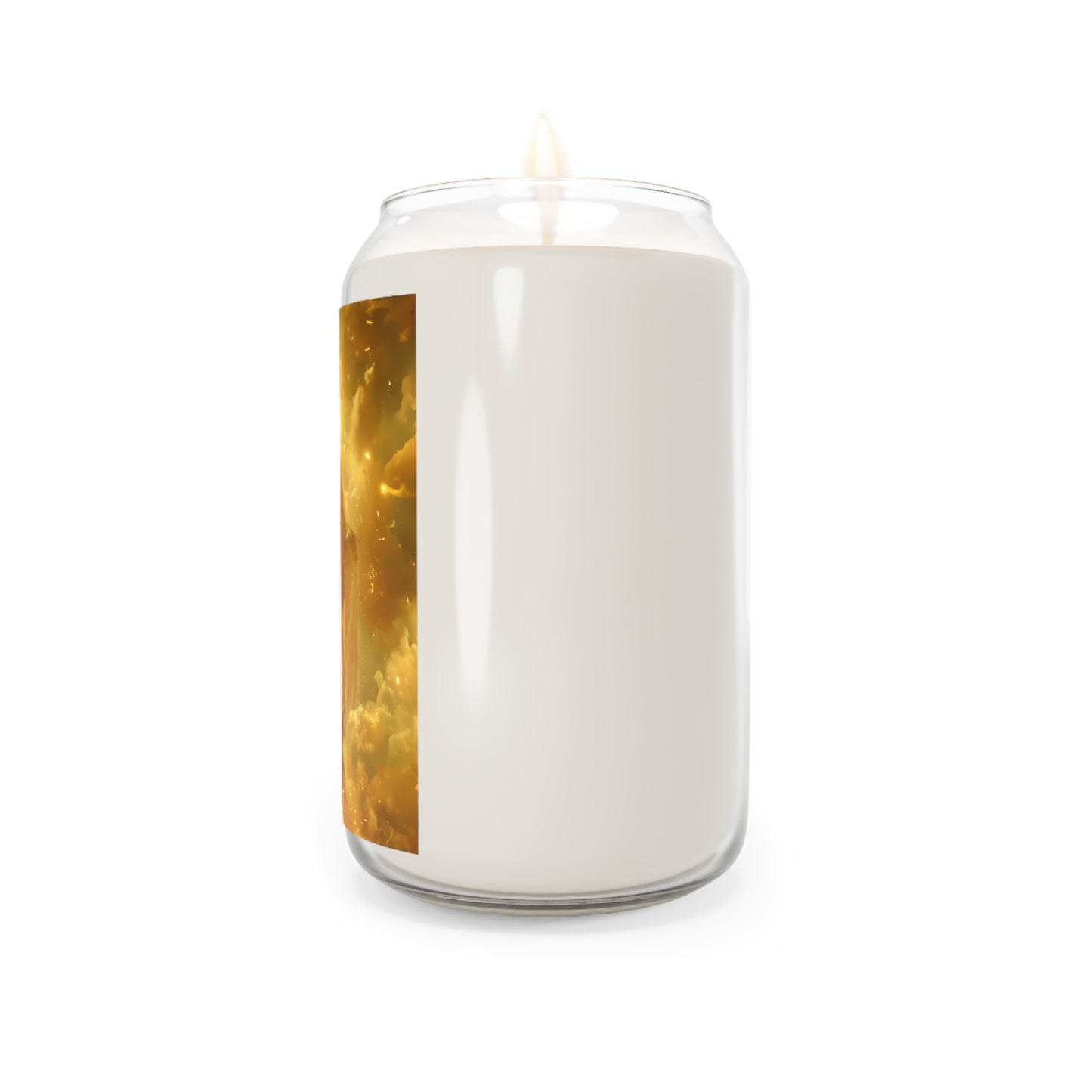 Virgin Mary - Mystical Sun - Golden Mary - Scented Prayer Candle, 13.75oz -  Candle - Catholic Art - prayer room Scented Candle