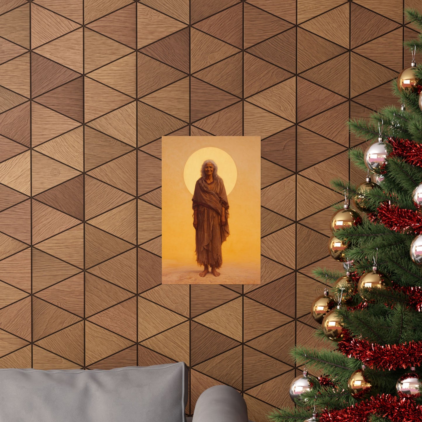 Saint Mary of Egypt - Desert Mother - Sanctified Souls Print - Multiple Sizes - Premium Matte Vertical Posters