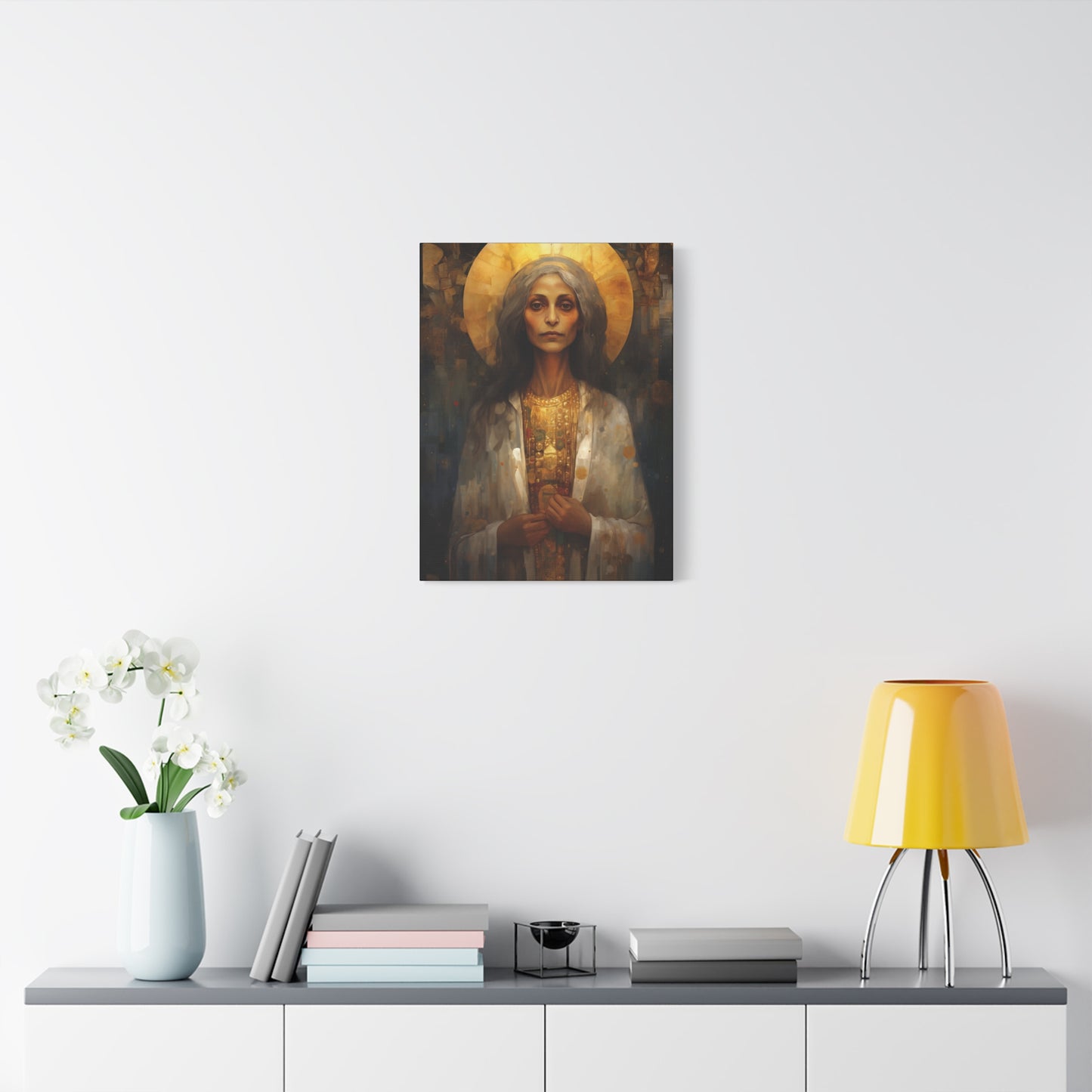 Saint Mary of Egypt - Museum Wrapped Canvas - Sanctified Souls Print - Religious Art for your Home