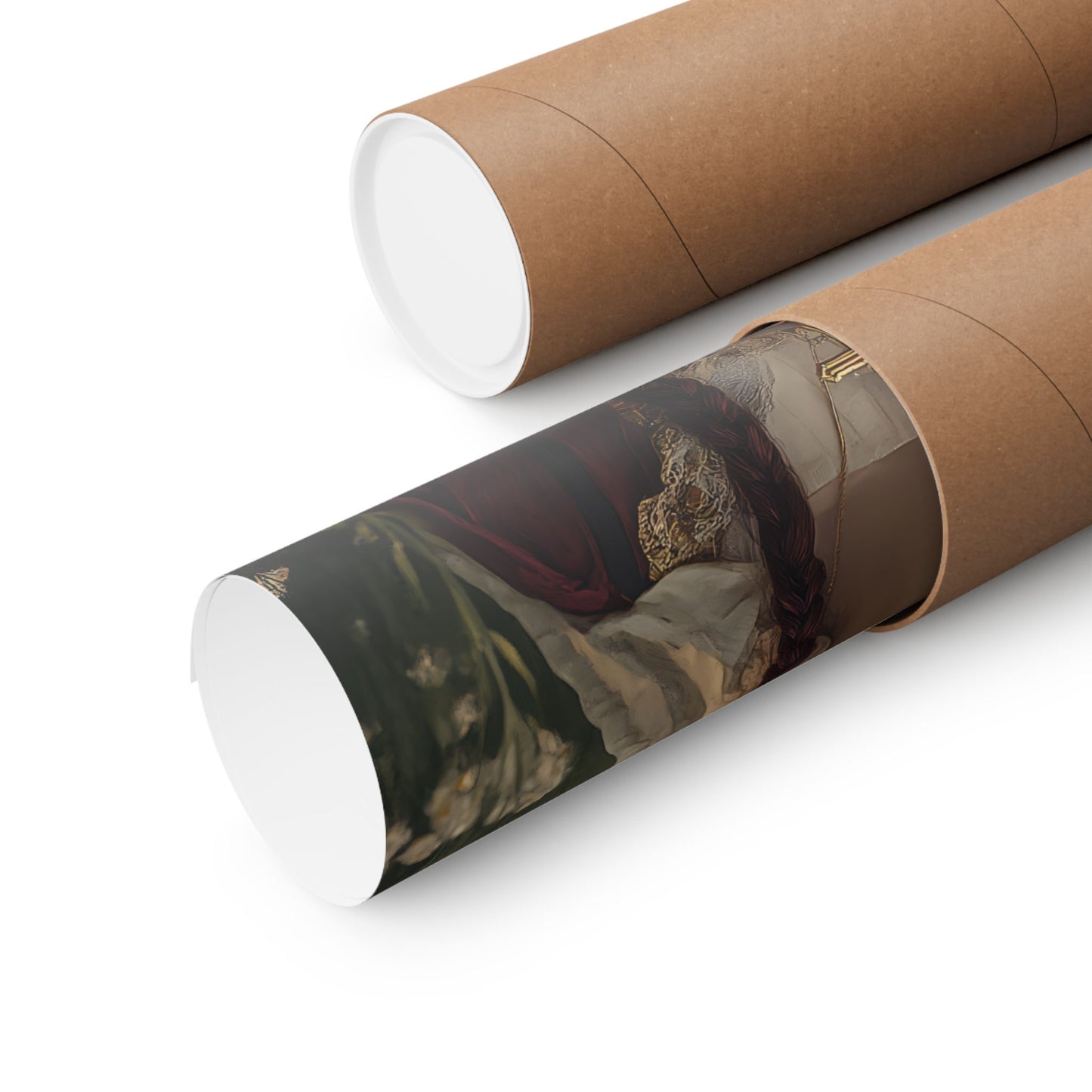 Saint Hilaria - Sanctified Souls Print - Multiple Sizes - Premium Matte Vertical Posters