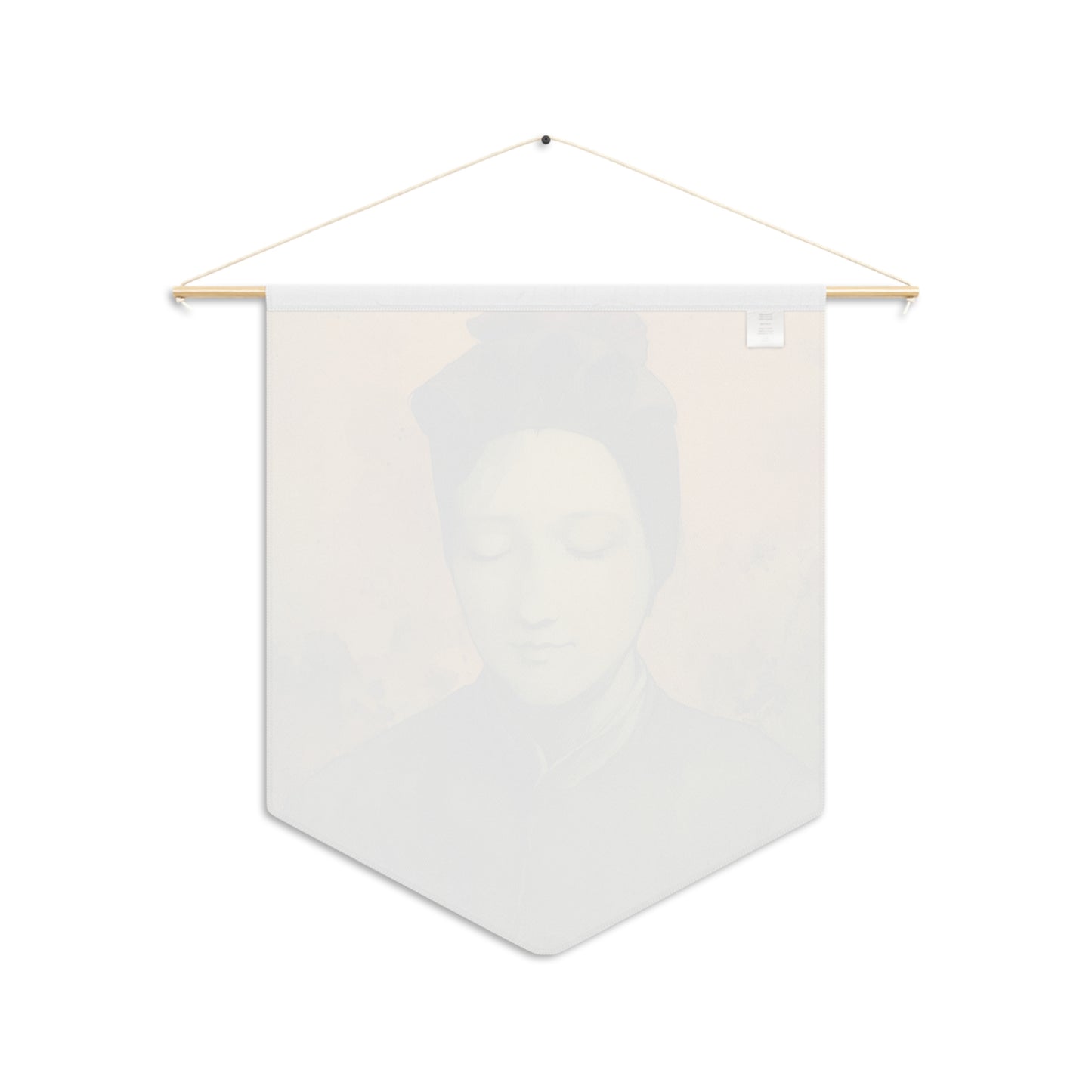 Saint Magdalene of Canossa Pennant / Banner / Wall Hanging - Prayer room art - Catholic Home - 18" x 21"