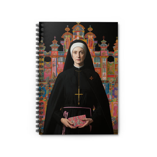 Blessed Mary Angela Truszkowska Journal - Sanctified Souls Art - Religious Based Notebook - Spiral Notebook - Ruled Line