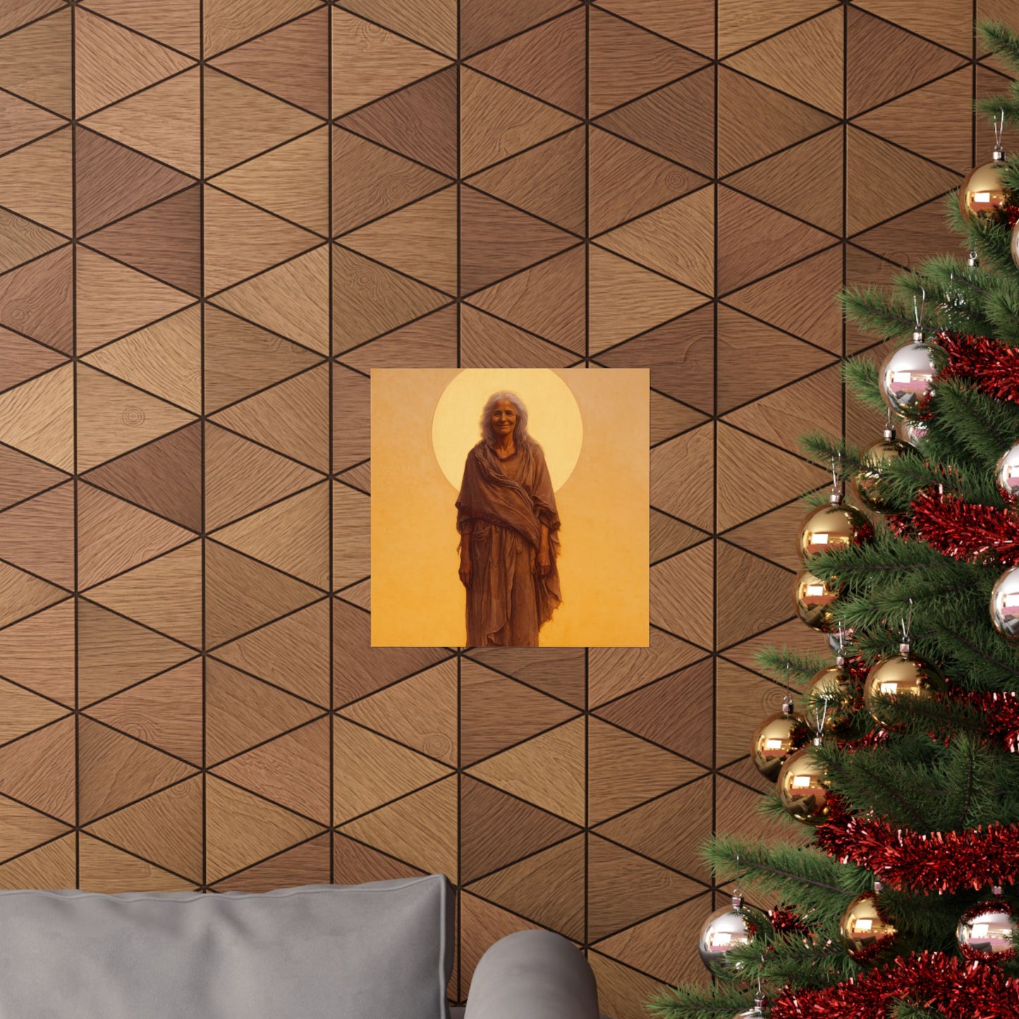 Saint Mary of Egypt - Desert Mother - Sanctified Souls Print - Multiple Sizes - Premium Matte Vertical Posters