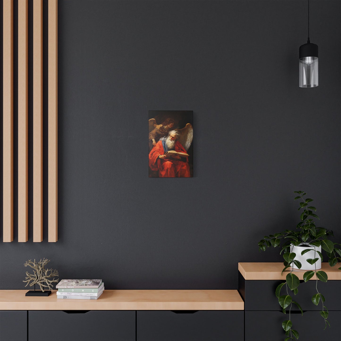 Saint Matthew the Apostle - Museum Wrapped Canvas - Sanctified Souls Print - Religious Art for your Home