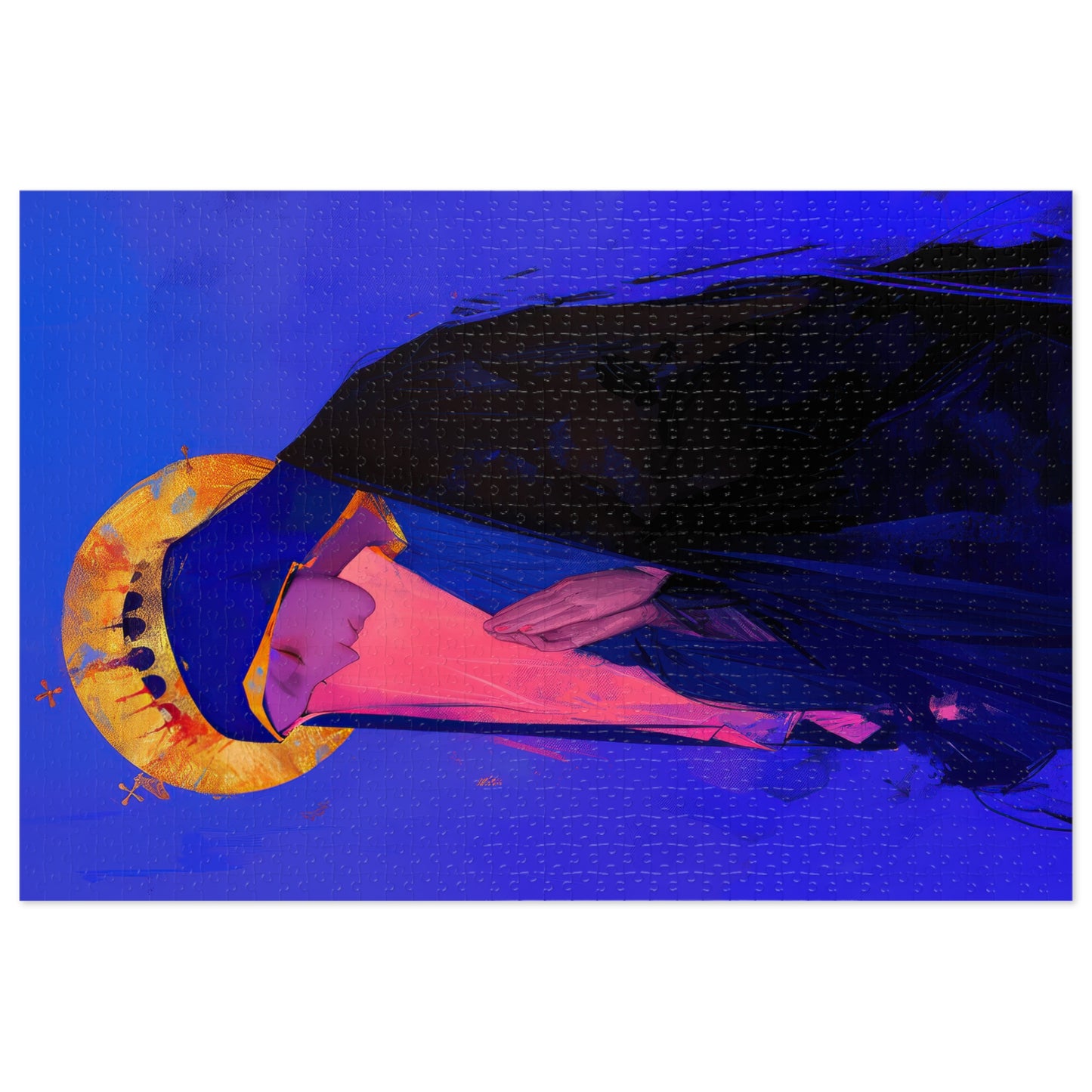 Mary, Mother of God - Blessed Among Women - Puzzle and Keepsake Tin - Religious (30, 110, 252, 500,1000) - Religious Catholic Puzzle Art