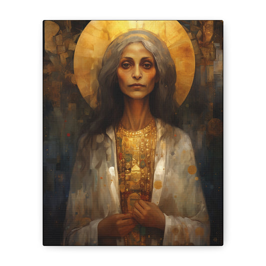 Saint Mary of Egypt - Museum Wrapped Canvas - Sanctified Souls Print - Religious Art for your Home