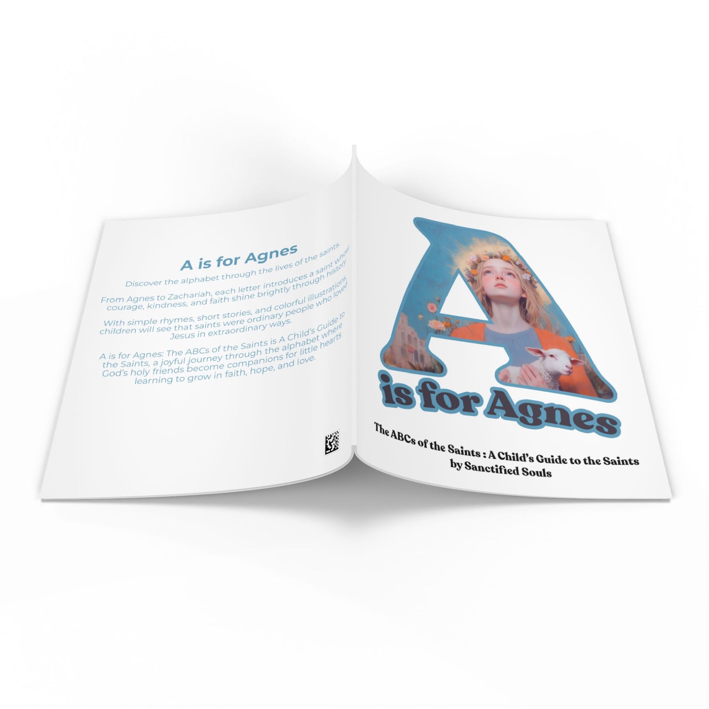 A is for Agnes (Softcover) The ABCs of the Saints - A Child's Guide to the Saints - Catholic ABC Book | Saints Alphabet Book for Kids